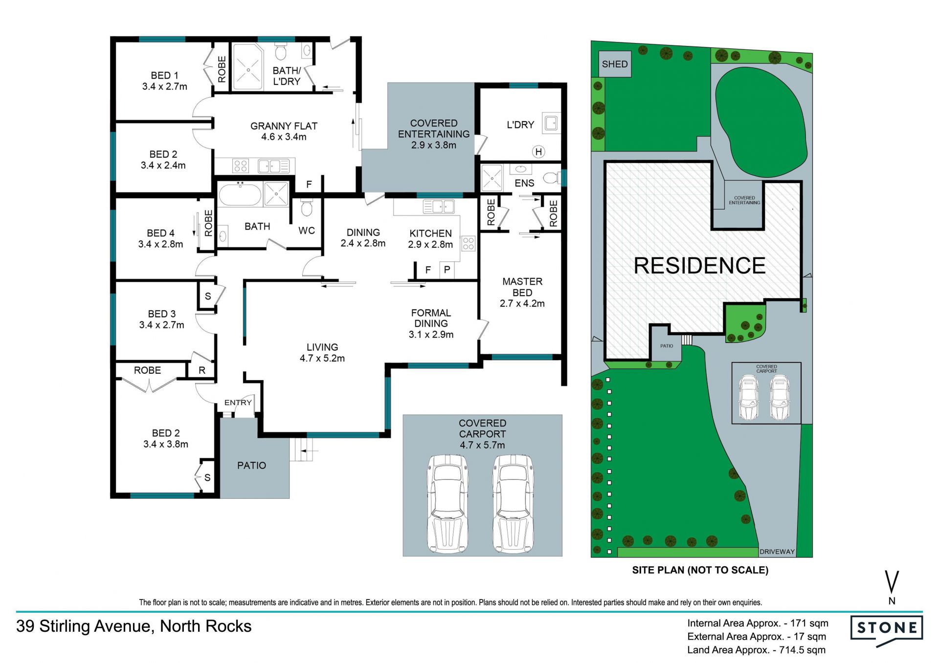 Great 4-Bedroom Family Home Plus 2-Bedroom Granny Flat