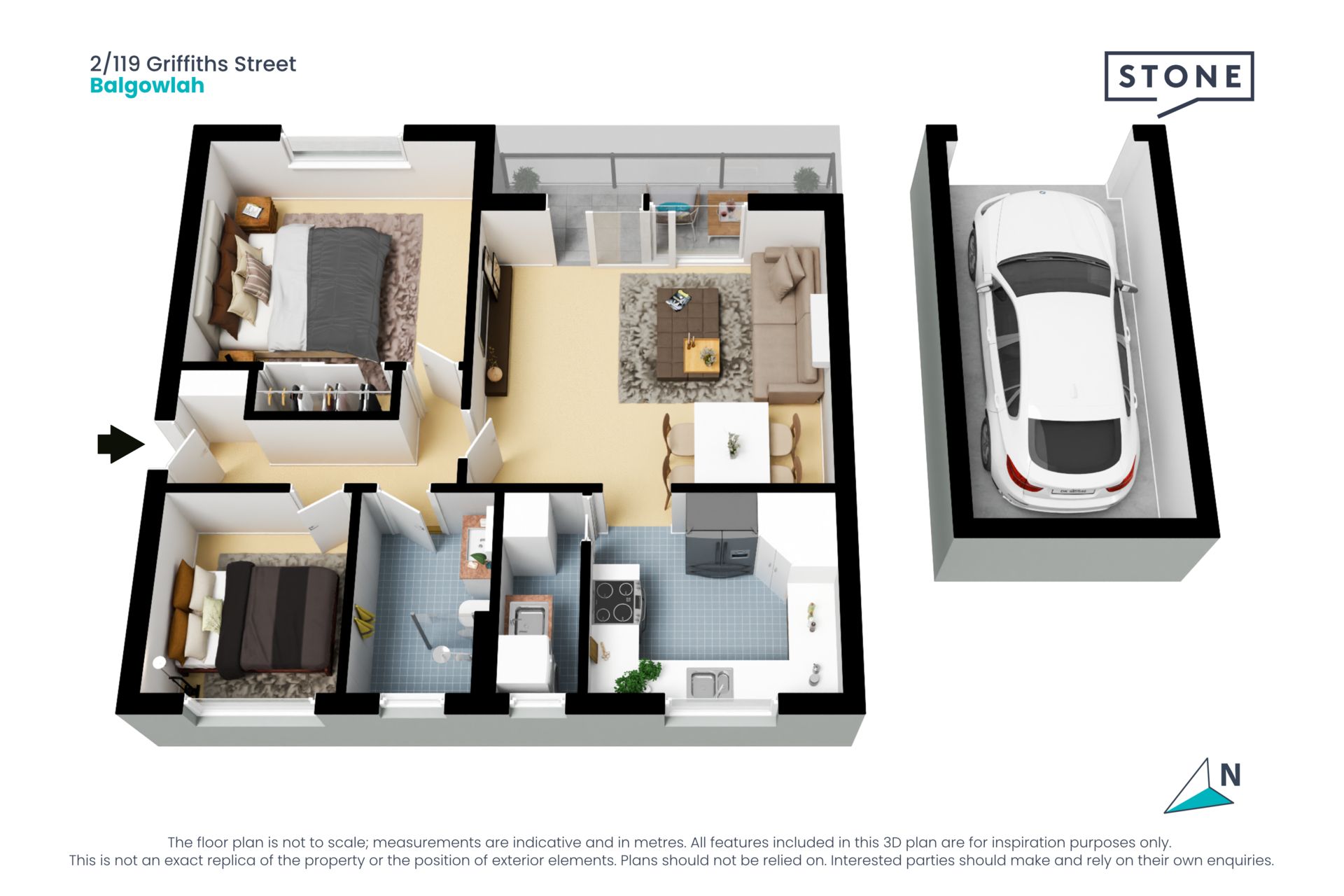 Peace & quiet in convenient location