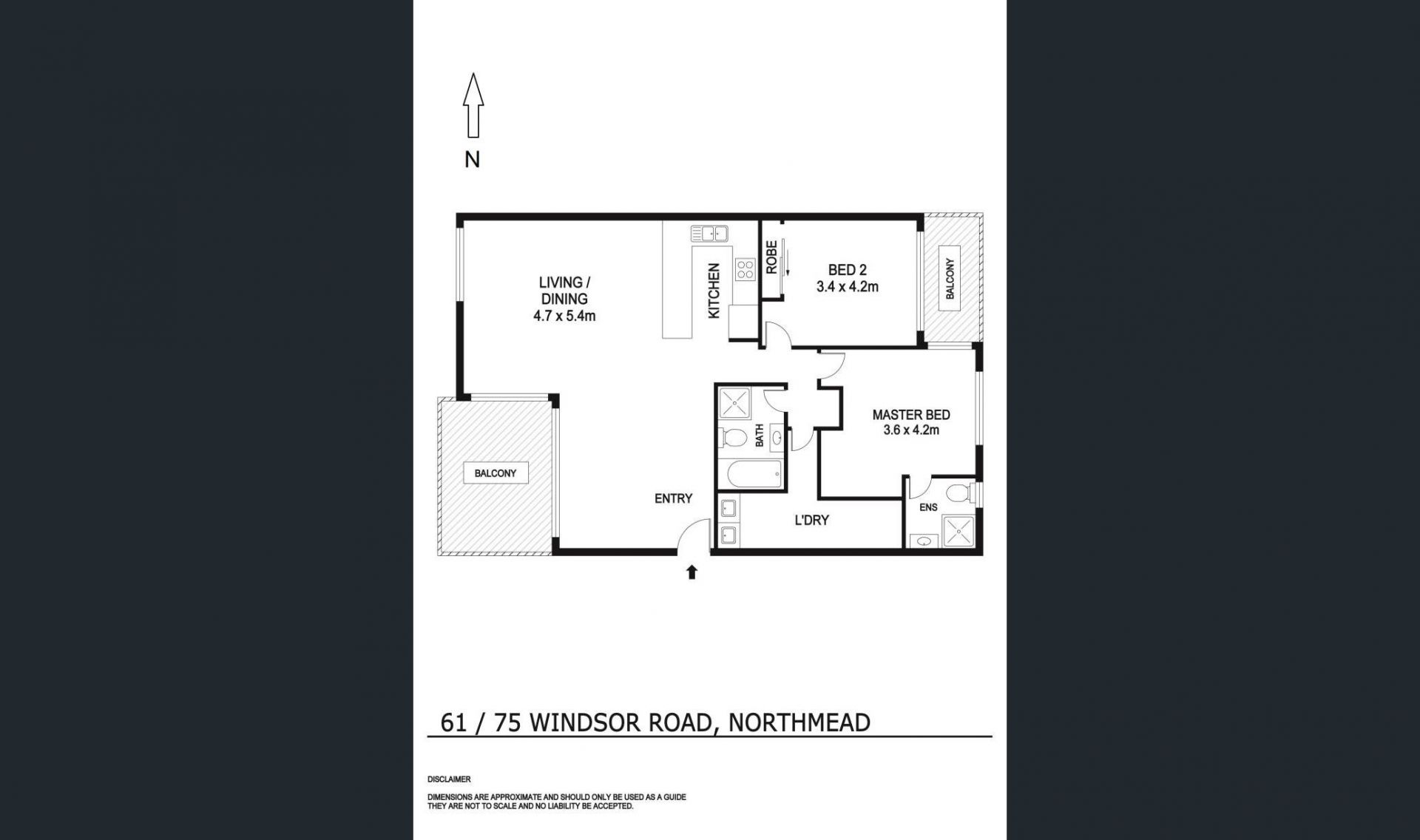 MODERN APARTMENT IN SUPERB LOCATION – 75 Windsor Road