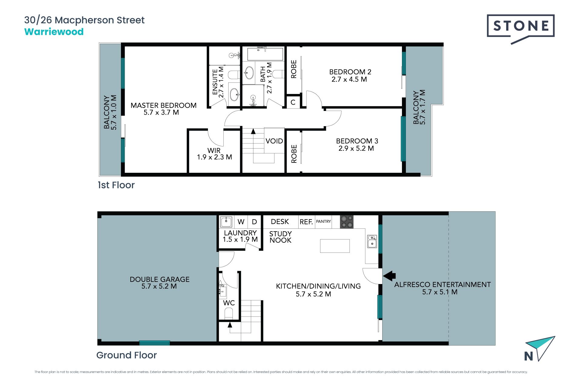 Private and contemporary lifestyle with sunny N/E aspect
