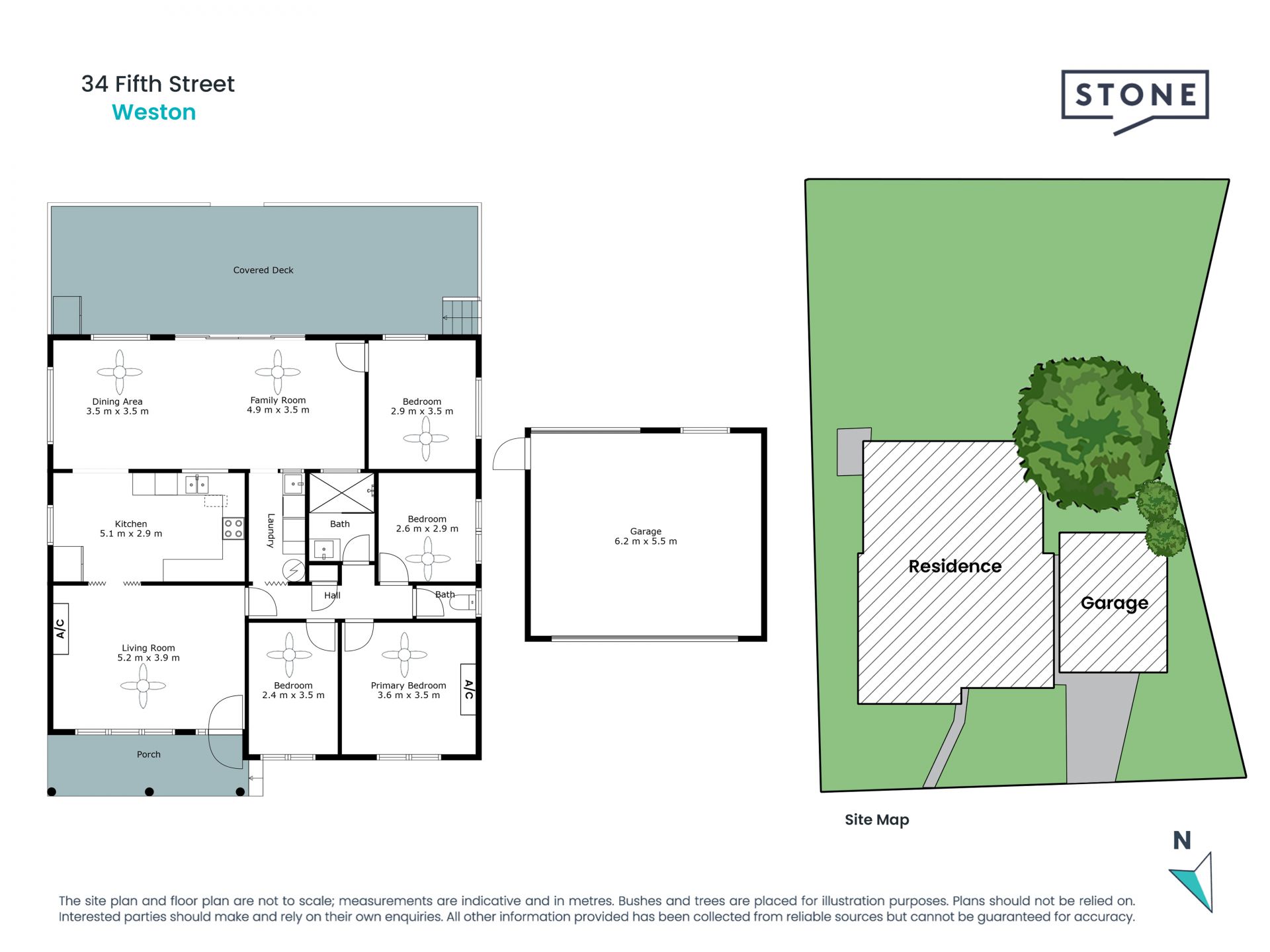 Quarter acre corner block with updated four-bedroom home