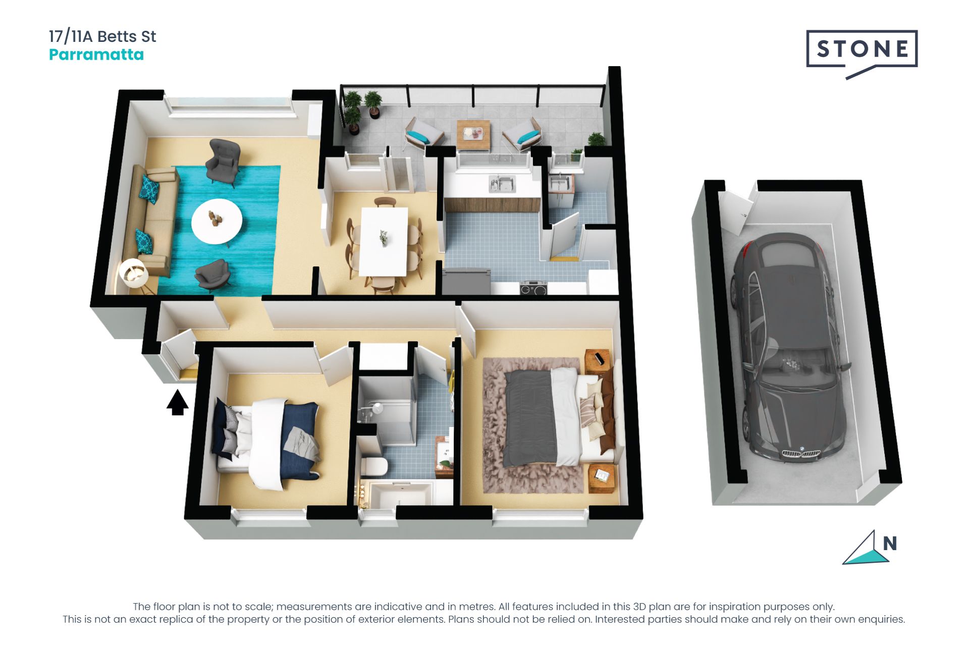 17/11A Betts Street, Parramatta NSW, Parramatta - Thumbnail 2