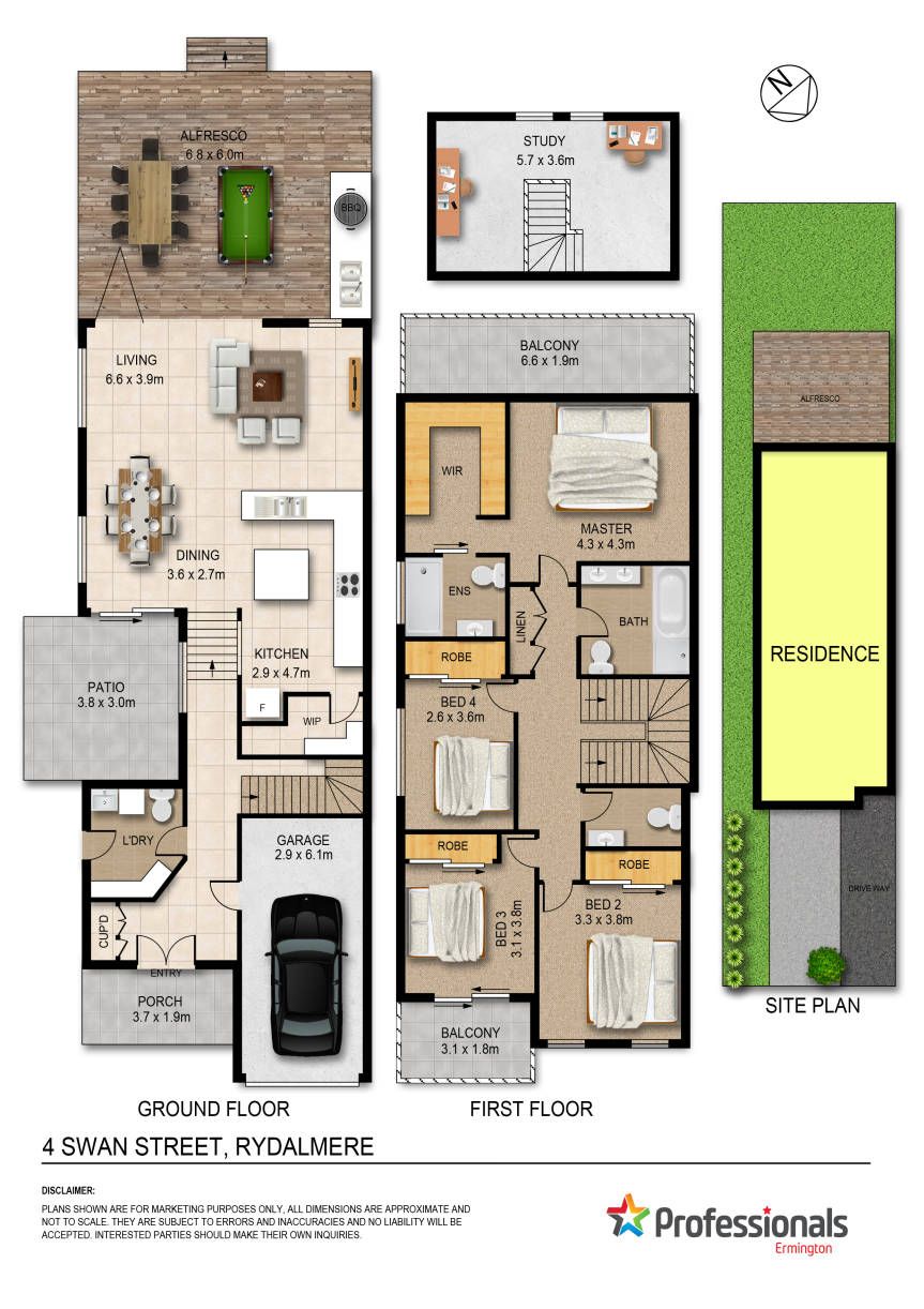 Grand Sized Double Brick Duplex, Blue Ribbon Location!