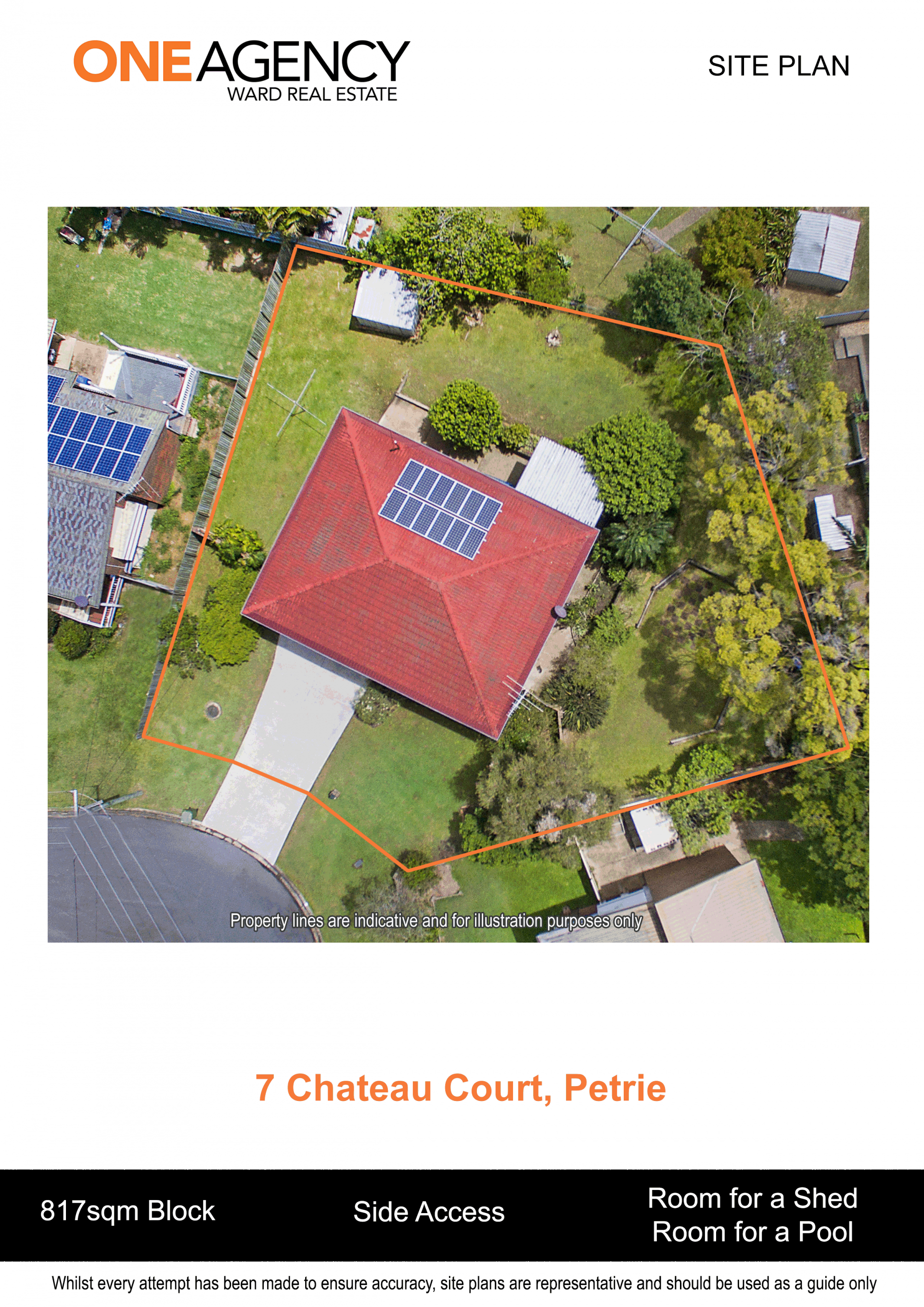 MASSIVE 817 SQM BLOCK WITH ROOM FOR SHED AND A POOL