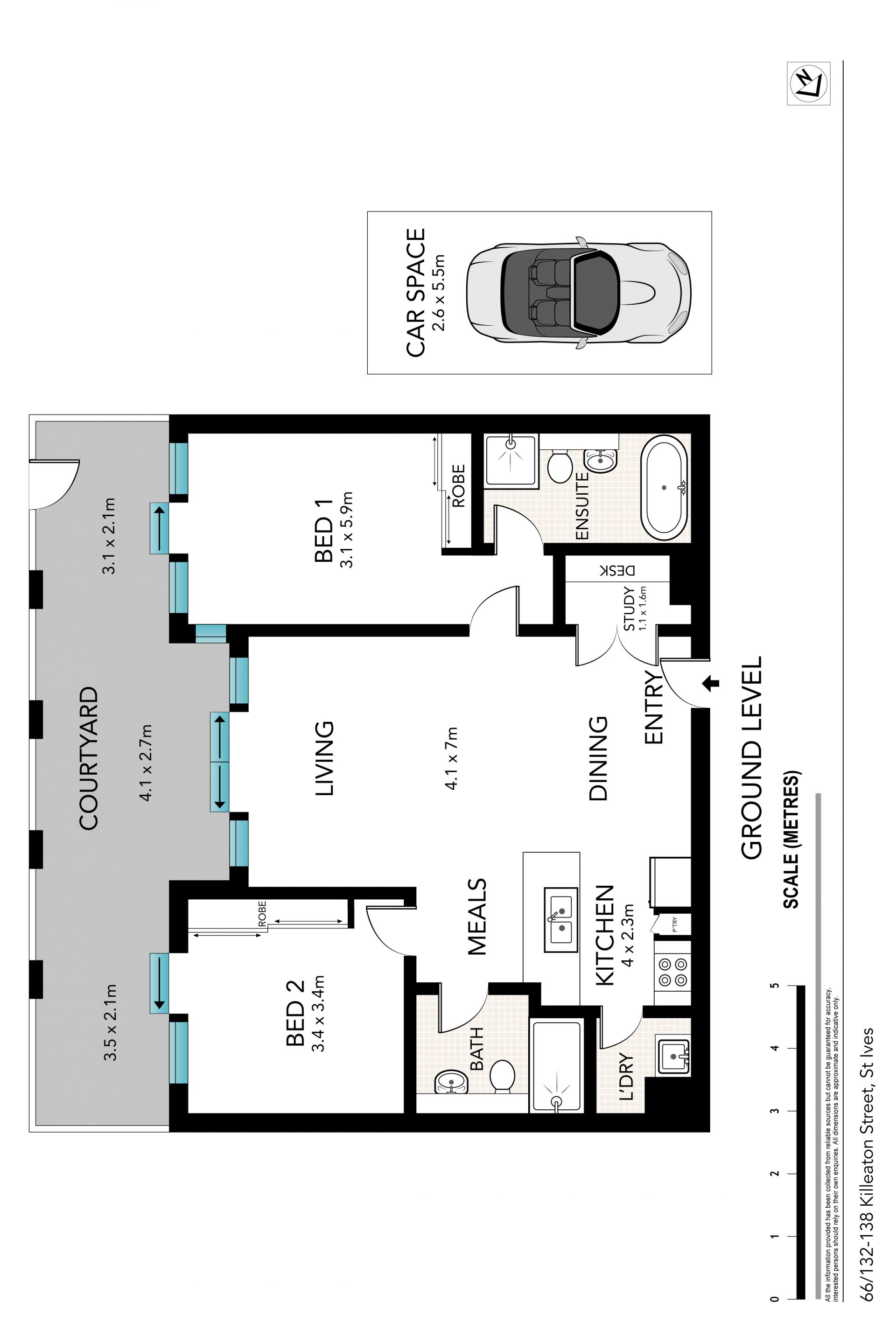 Sophisticated, spacious and modern