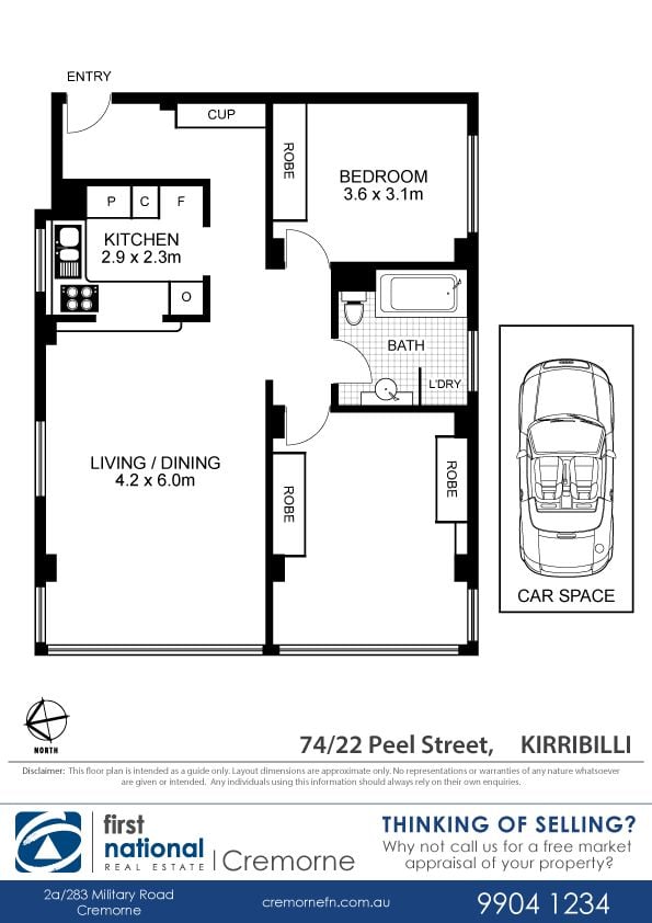 Luxury apartment in Kirribilli