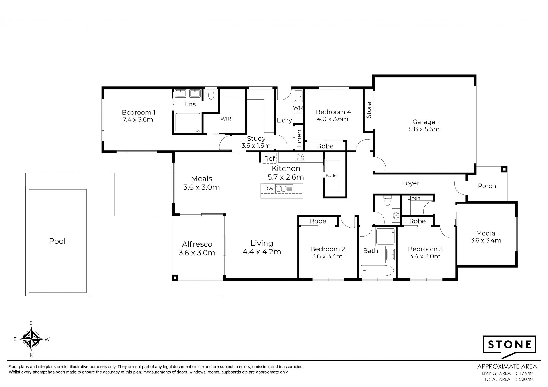 Stunning newly built family residence with a POOL ready in time for Christmas!