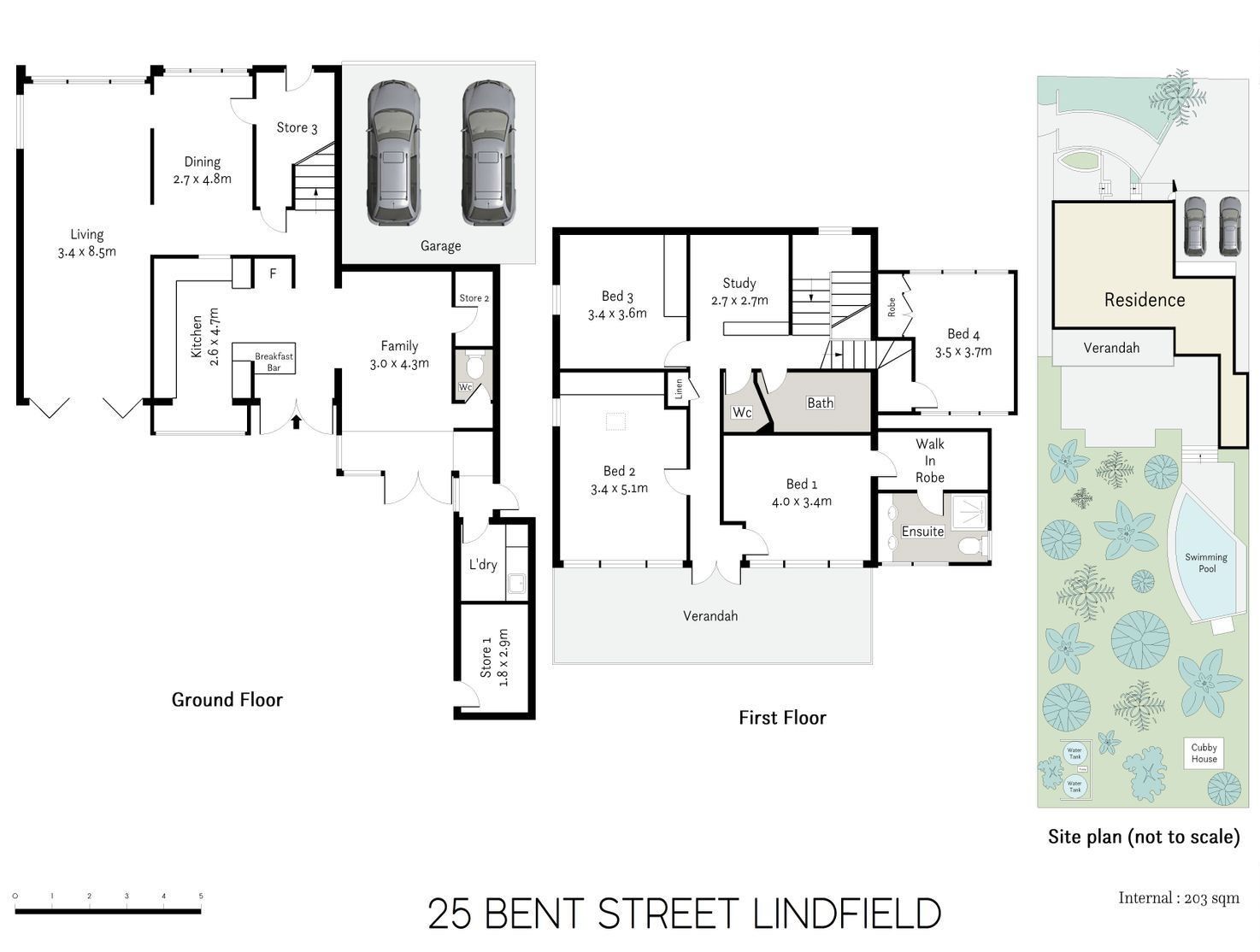 Sun filled modern four bedroom entertainer