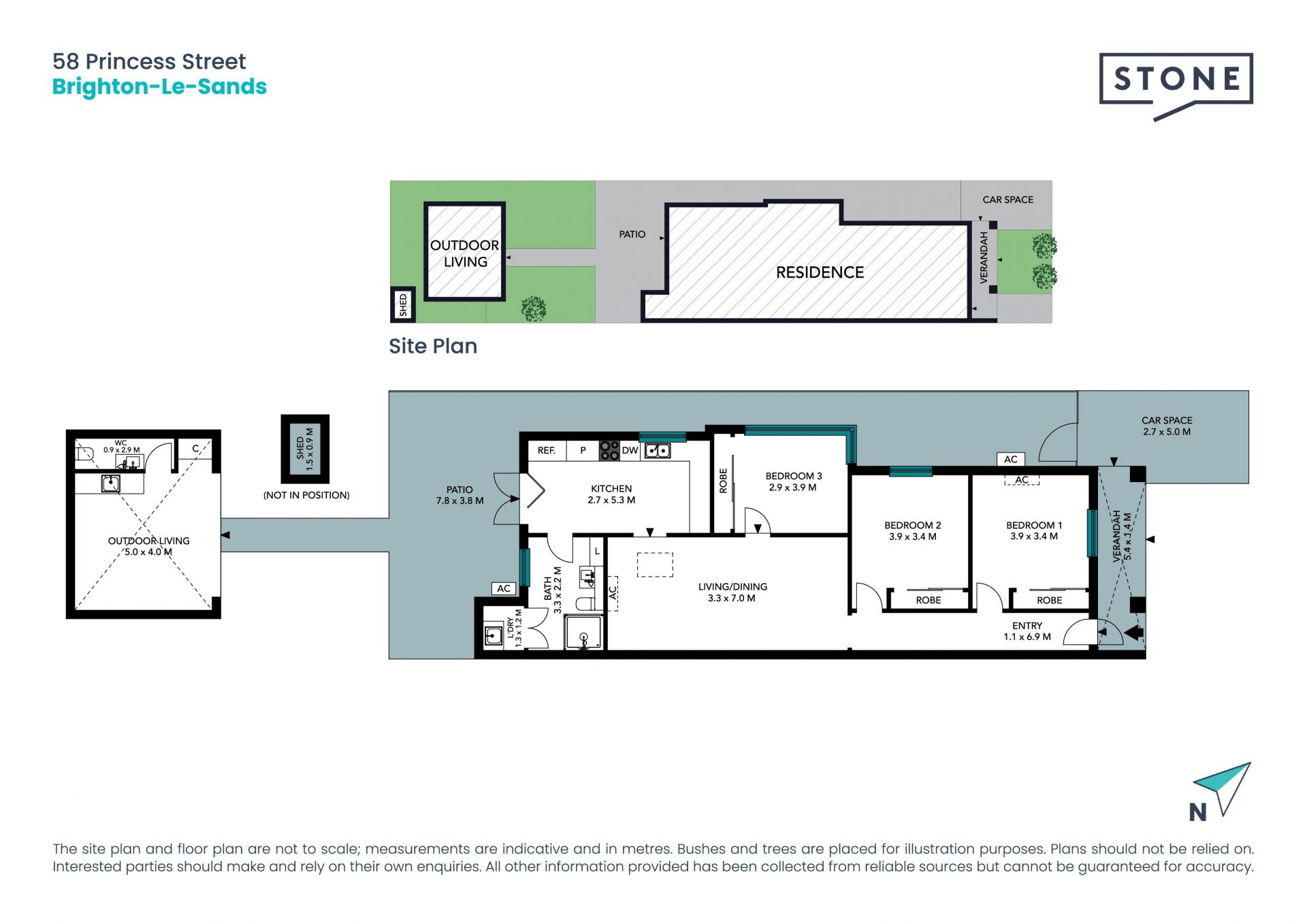 Spacious semi refreshed for modern bayside living