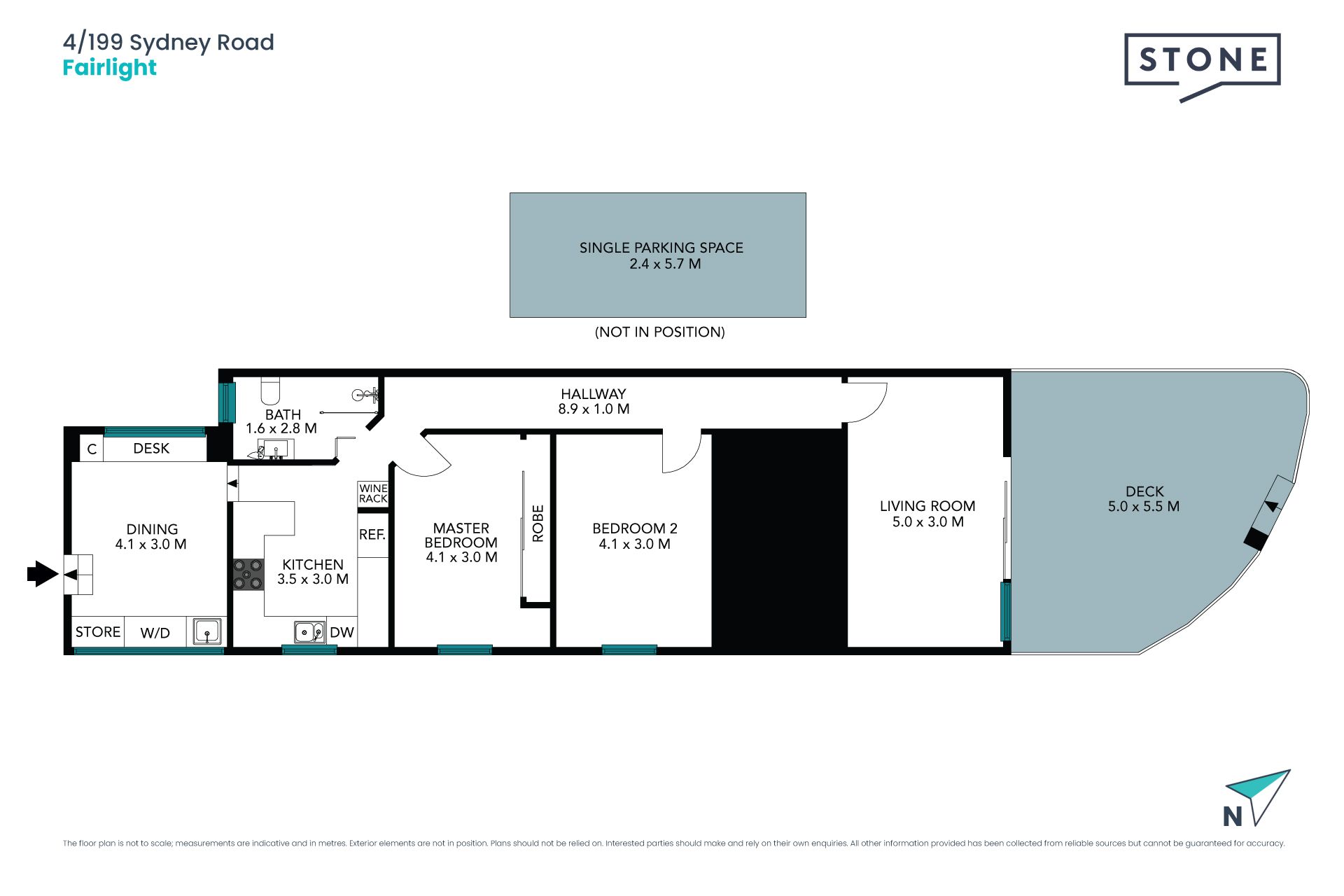 Amazing 137sqm garden apartment with the feel of a semi