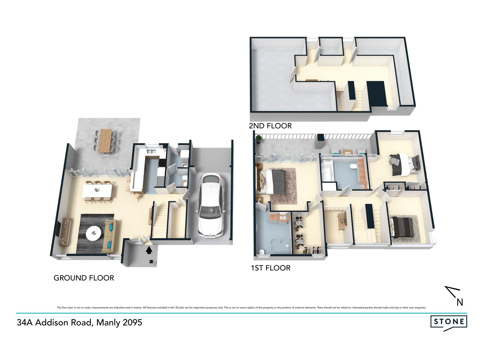 Boutique tri-level town home on the Eastern Hill