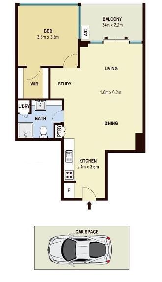 Near new 1 bedroom walk to everything