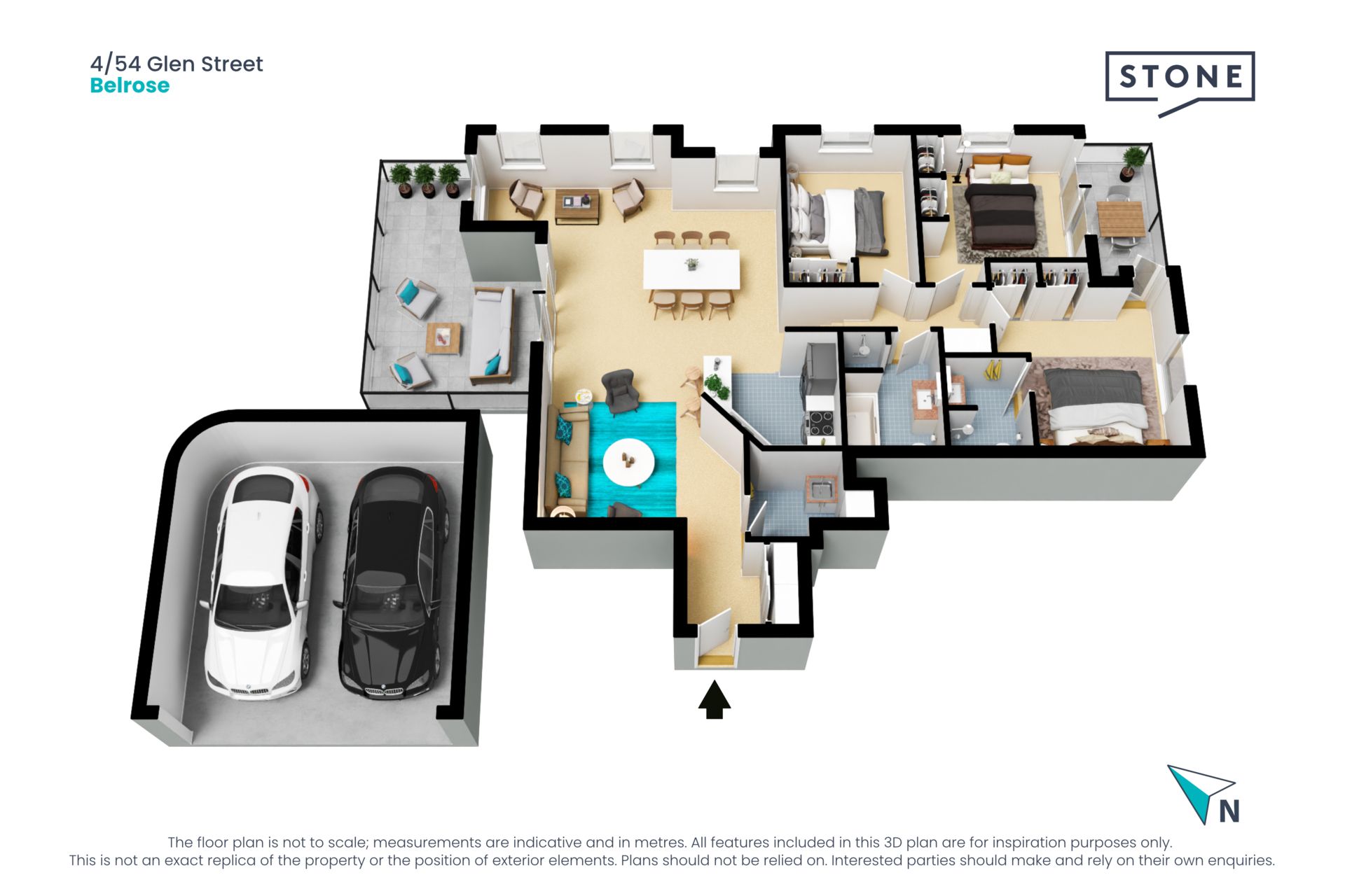 Spacious North-Facing Apartment in the Heart of Belrose Village