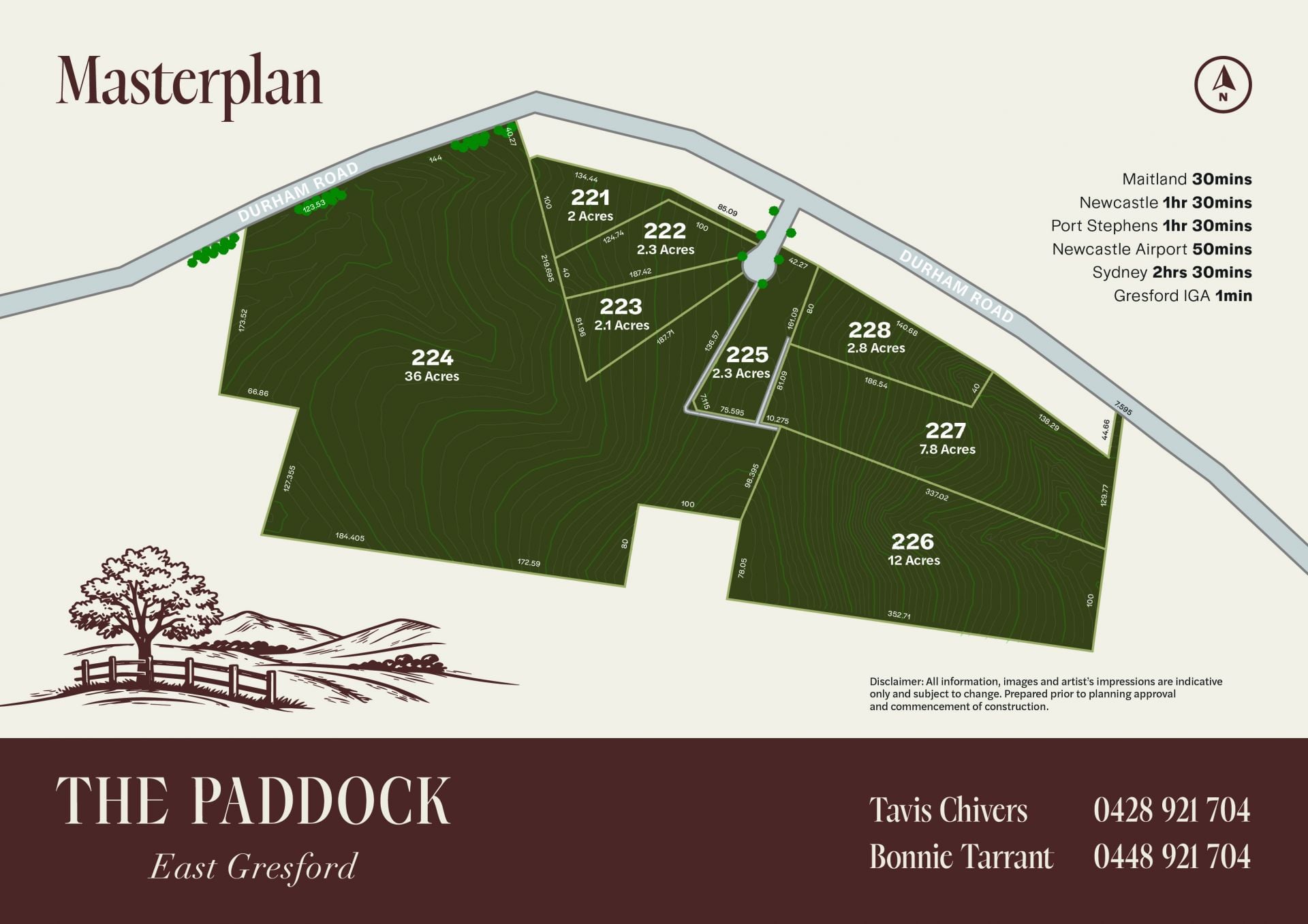 Lot 226 Durham Road, East Gresford, East Gresford - Image 1