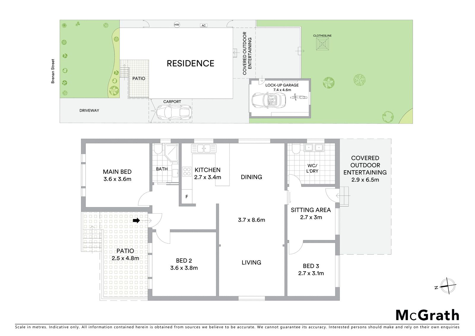 Classic home with potential in a central locale