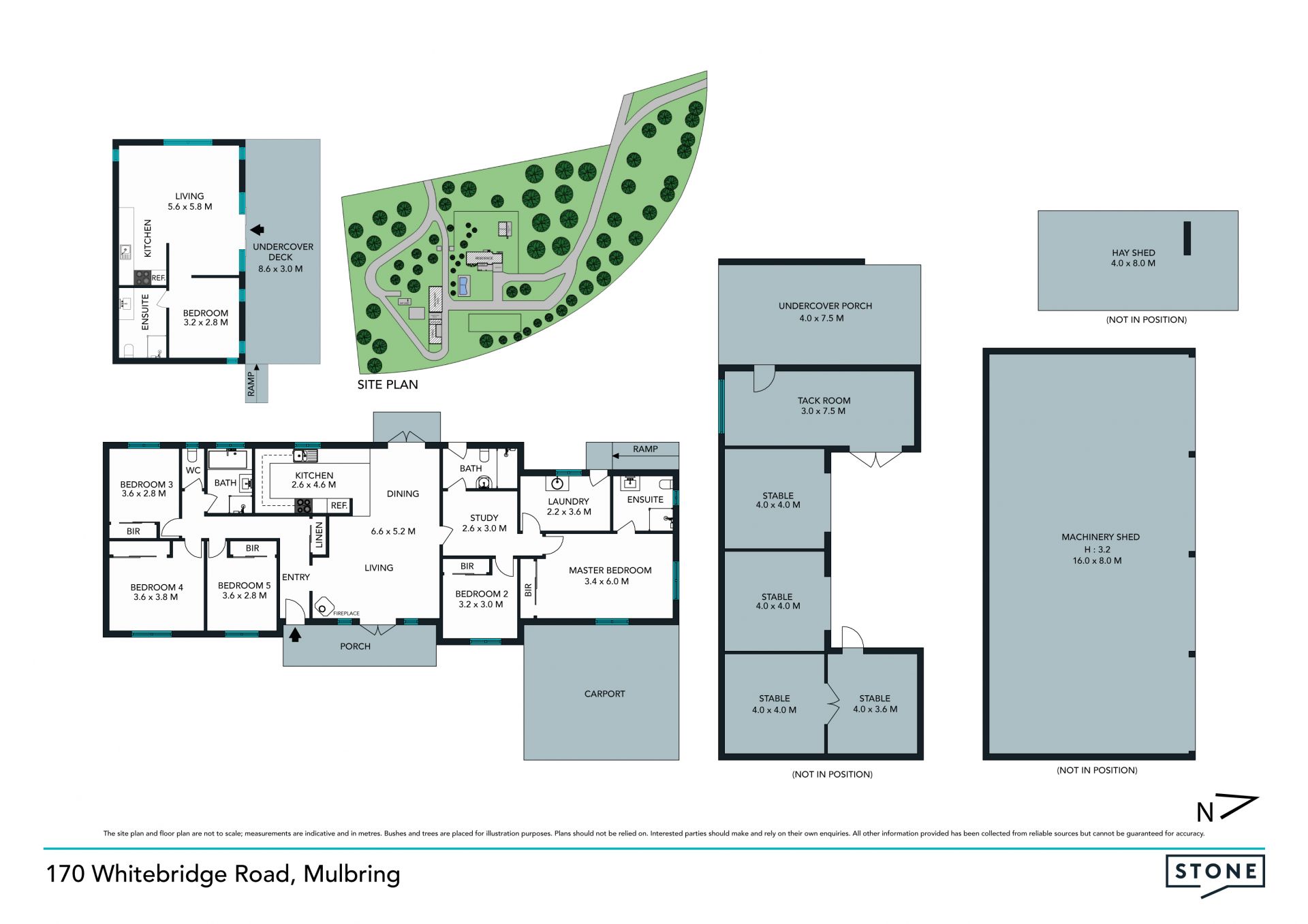 Country homestead with dressage arena