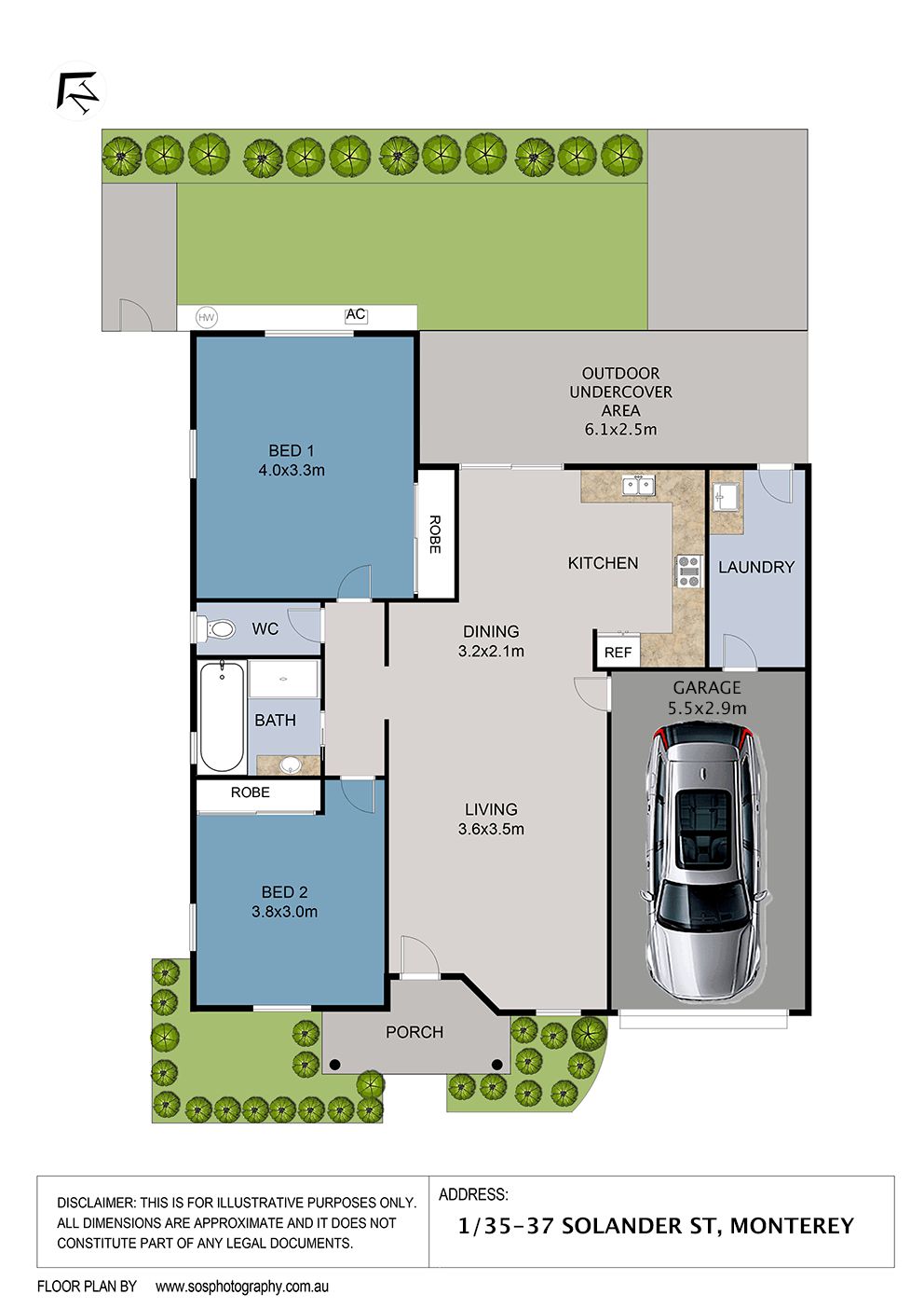 SOLD BY GEORGE KAMBOUROGLOU 0422 421 111
