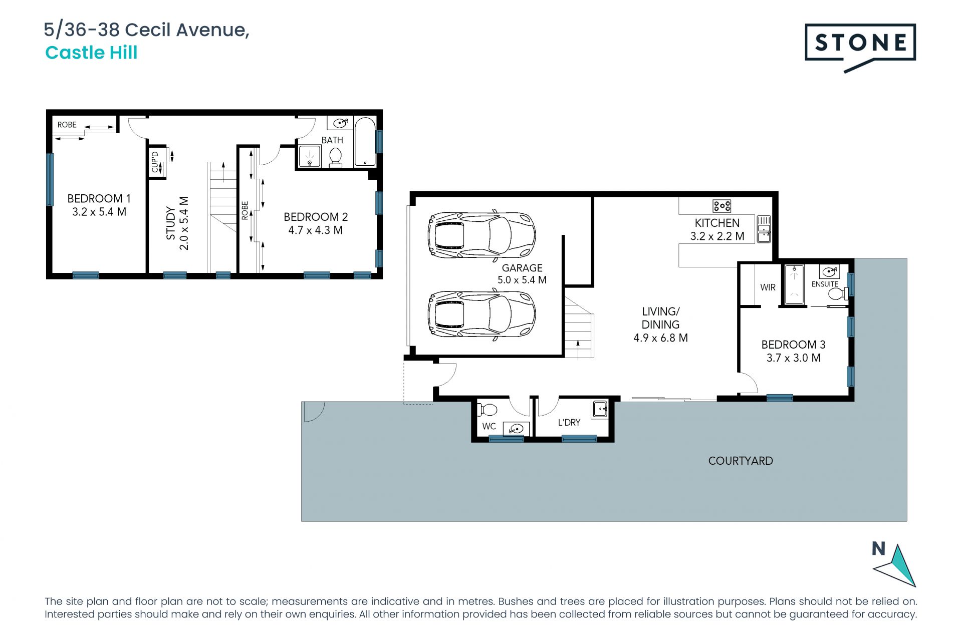 Modern Townhouse in The Heart of Castle Hill