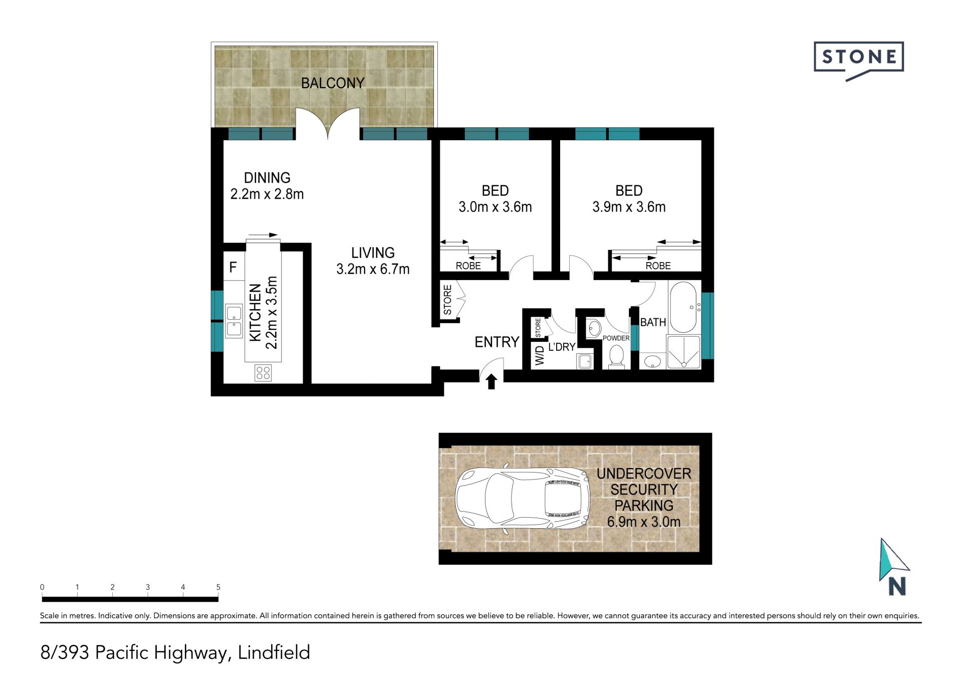 Light filled apartment moments to Lindfield village