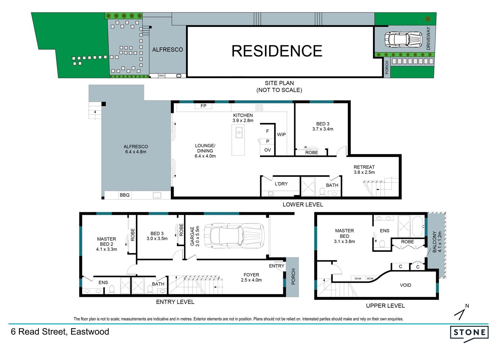 Full Brick Brand New Duplex in Great Location