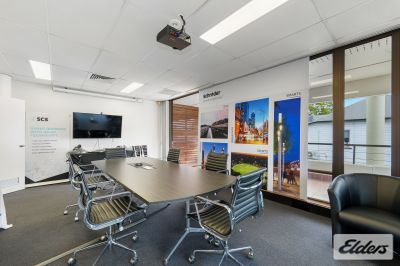 FITTED WOOLLOONGABBA OFFICE WITH 2 CAR PARKS