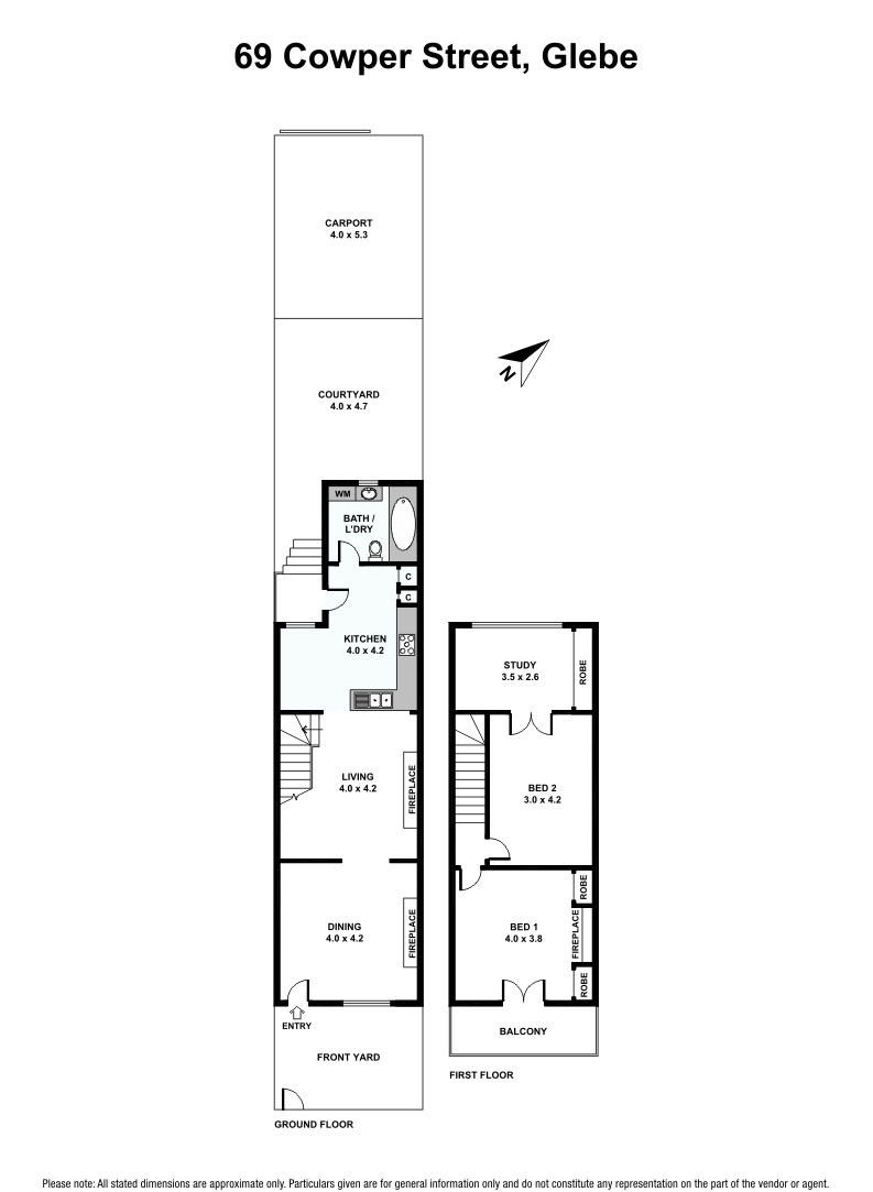 2 BEDROOM + A LARGE STUDY TERRACE + CARSPACE