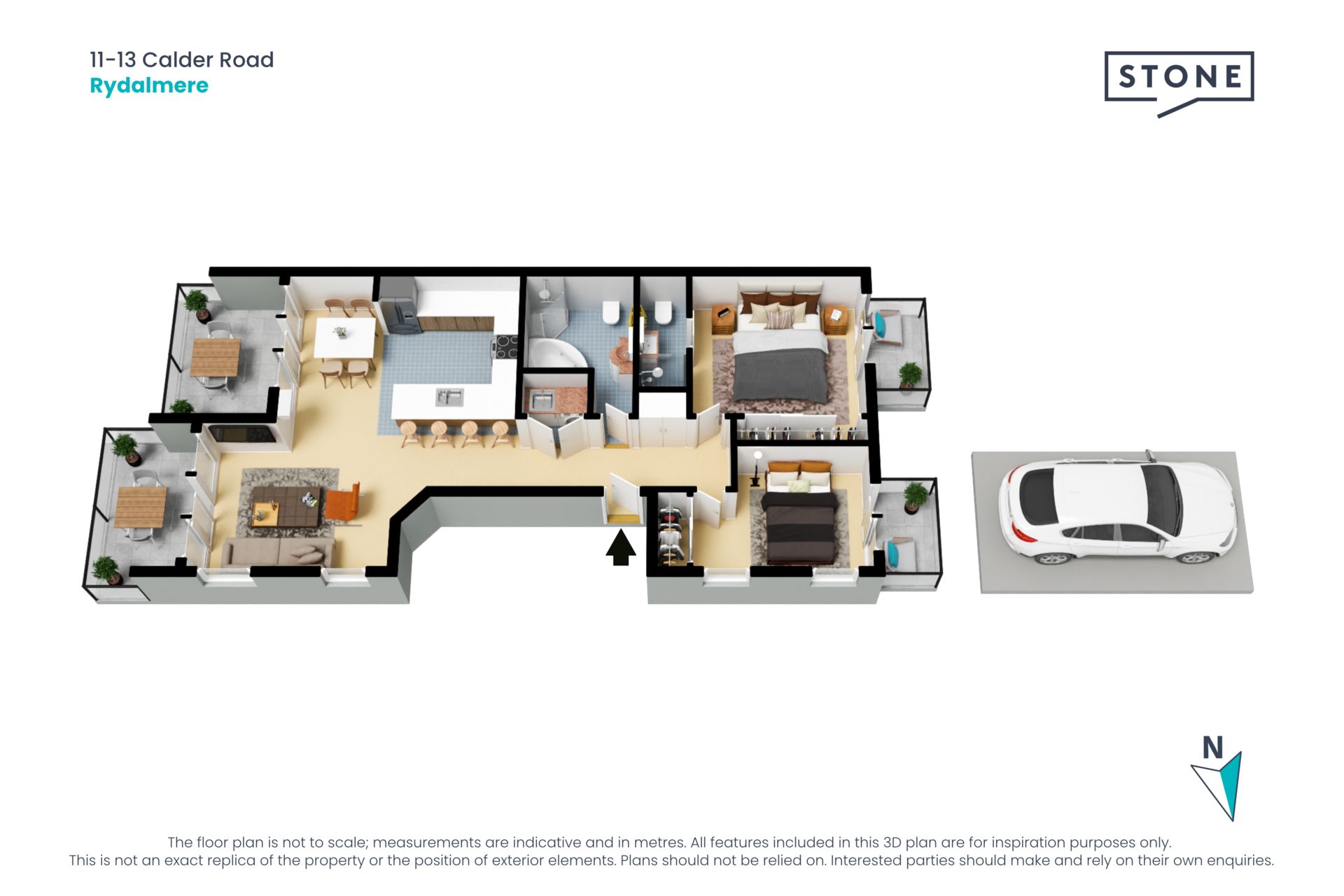 Stunning Full Brick Apartment in Rydalmere
