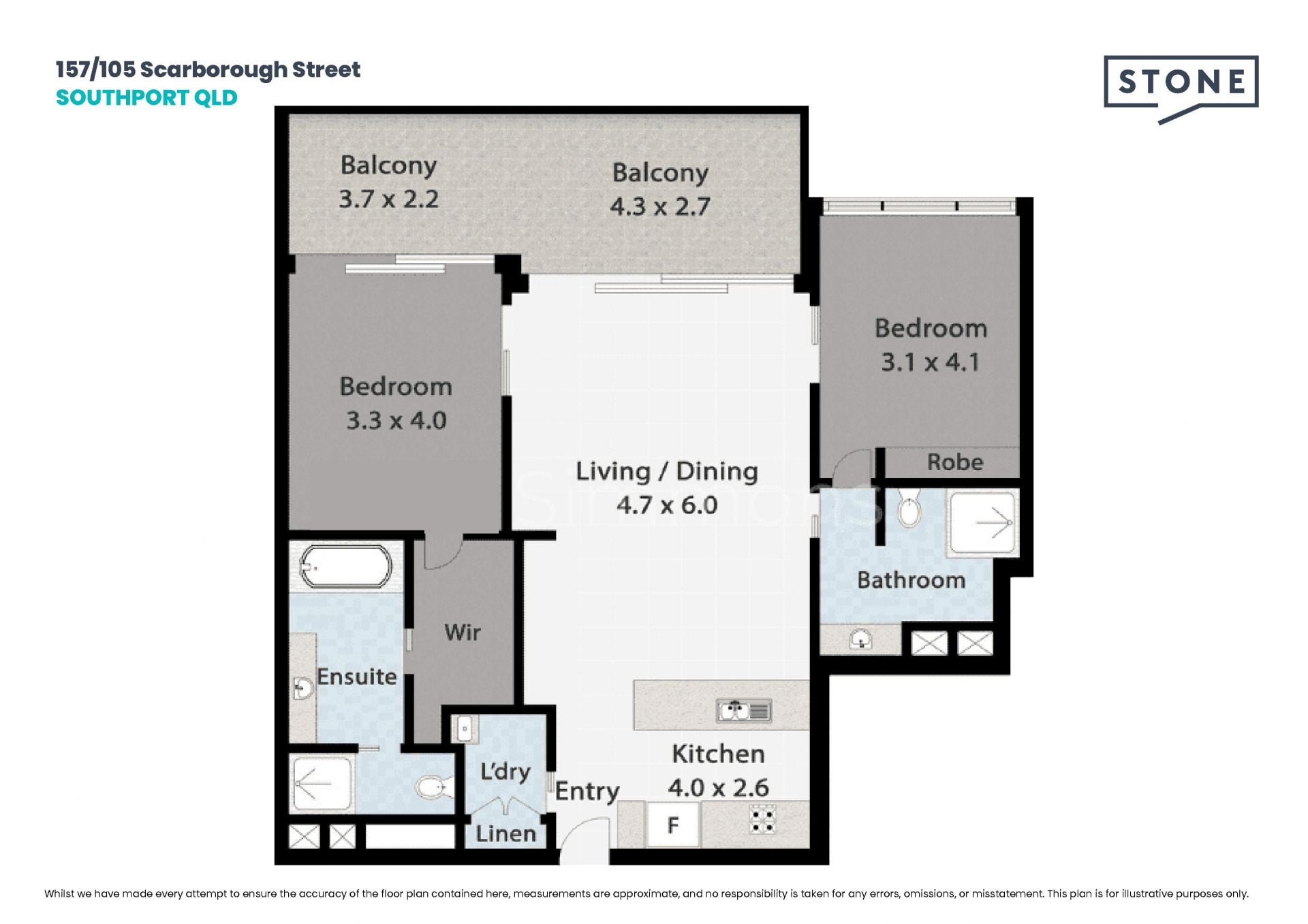 Rare Opportunity in Nexus Towers – Stunning Broadwater Views from the 15th Floor