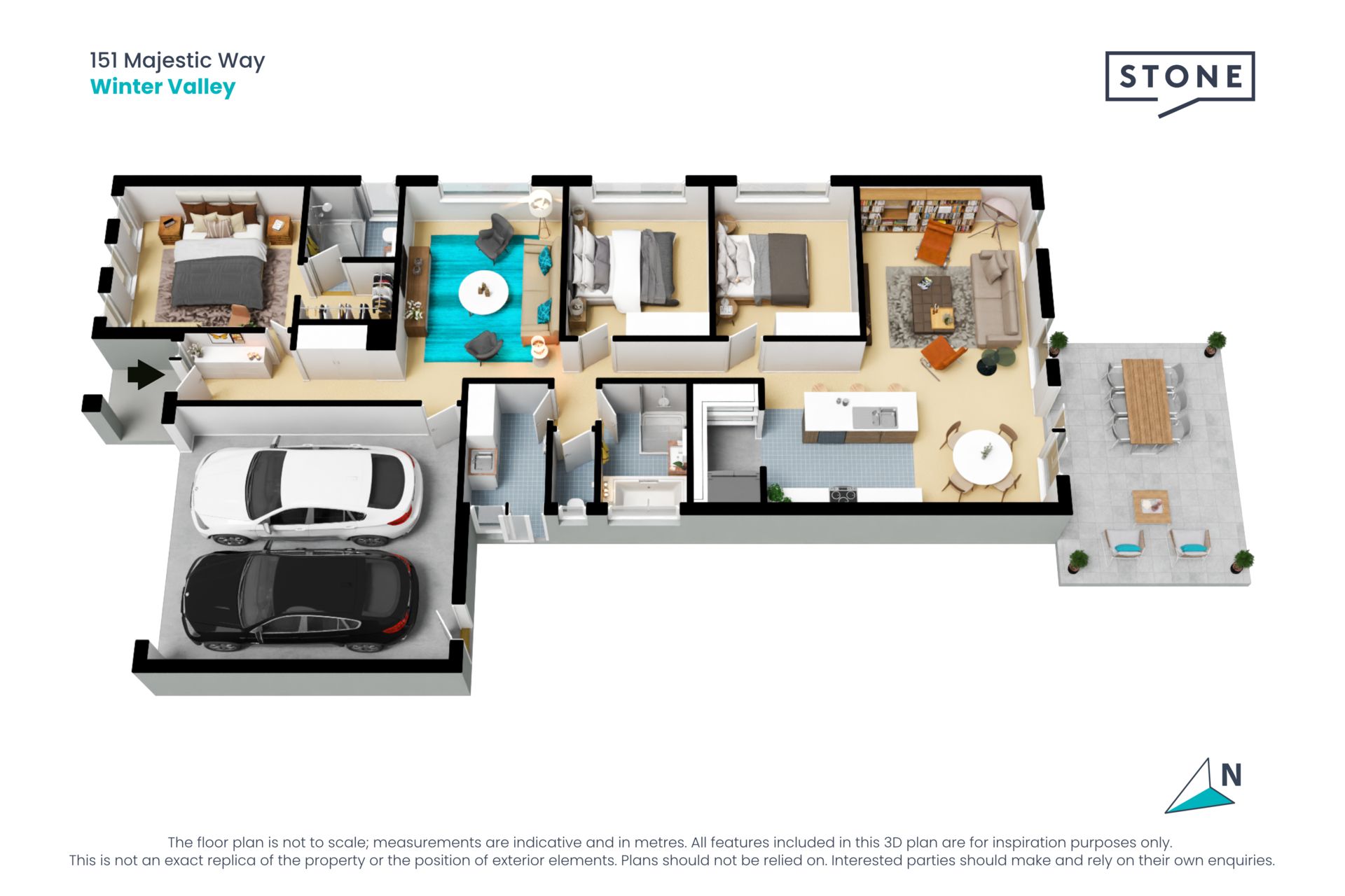 Modern spacious living in Winter Valley!