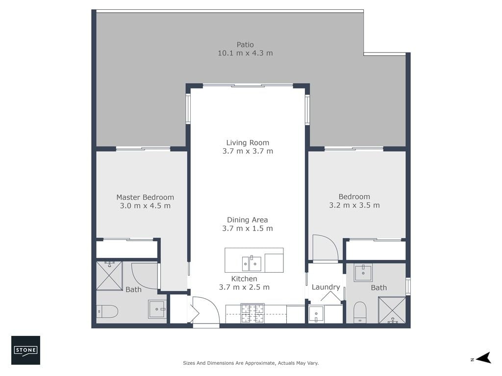 Spacious ground floor apartment in Mulberry!