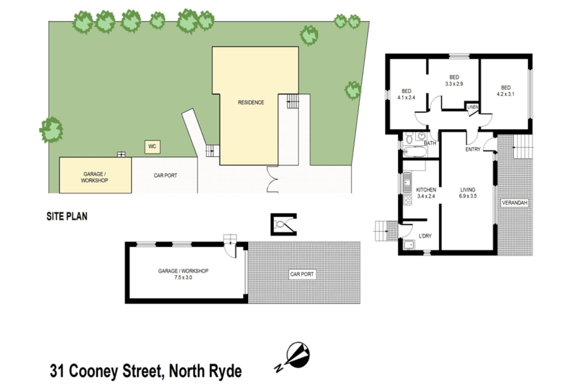 Potential Duplex site and DA approved for a new build