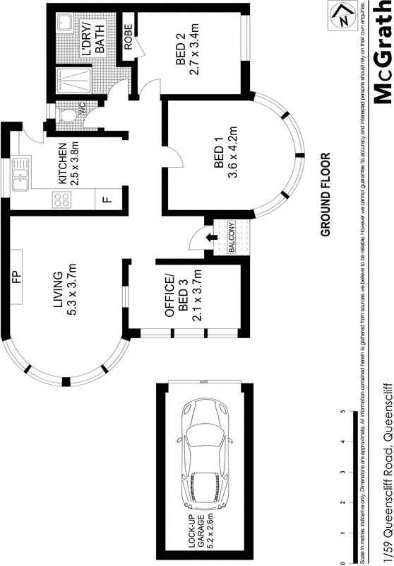Large two bedroom plus sunroom apartment