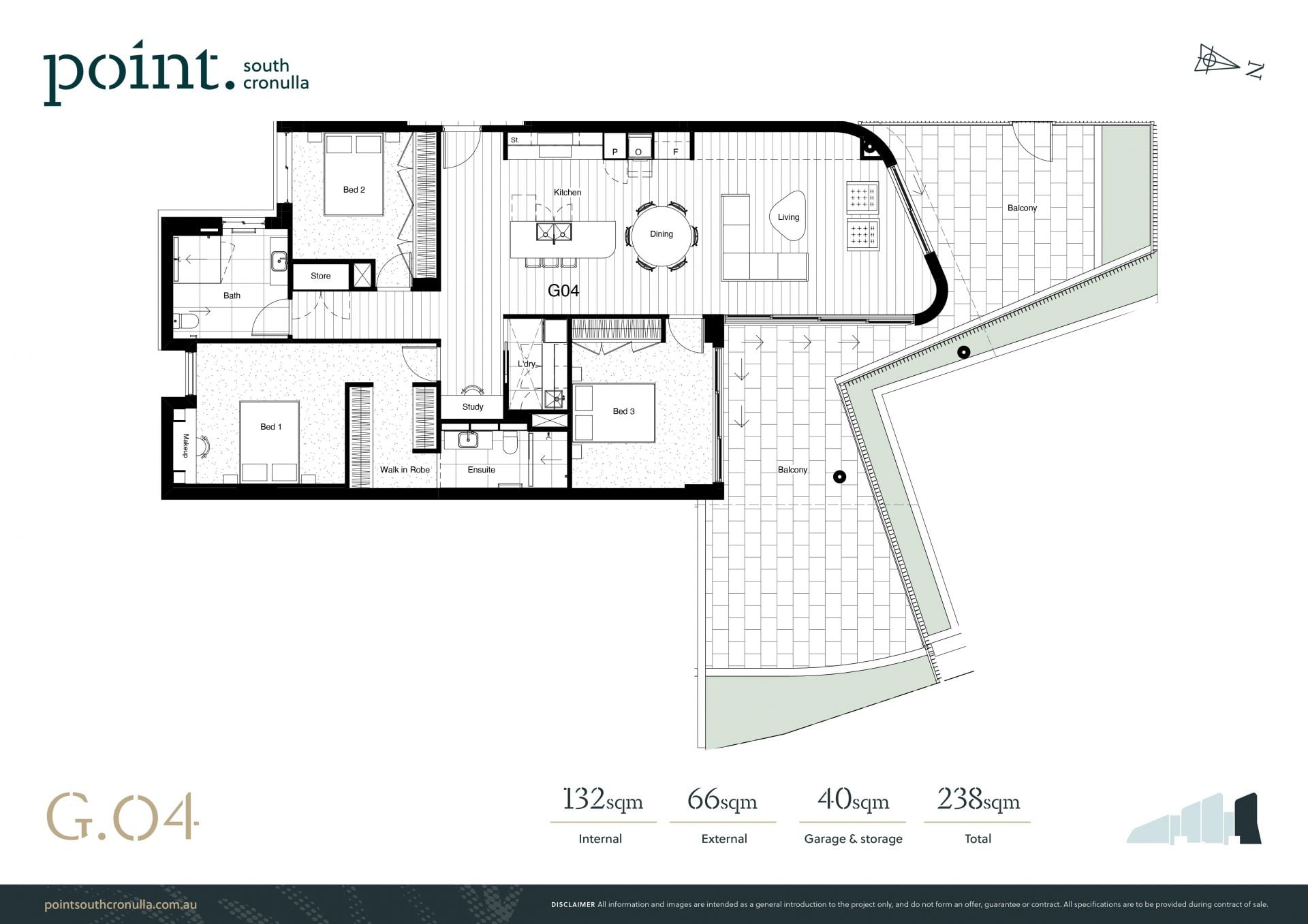 G04/POINT 3 Elizabeth Place CRONULLA 2230