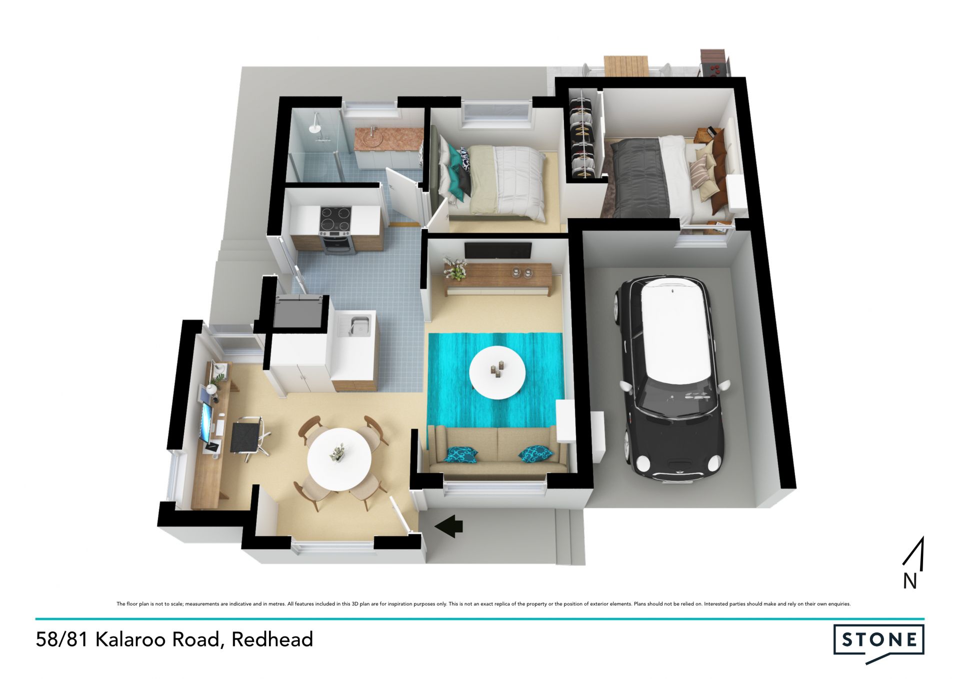 Over 55's living by the beach