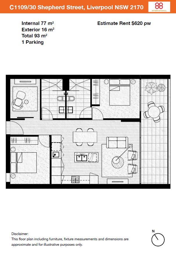 UNRESTRICTED WATERFRONT 2BED + STUDY IN LIVERPOOL
