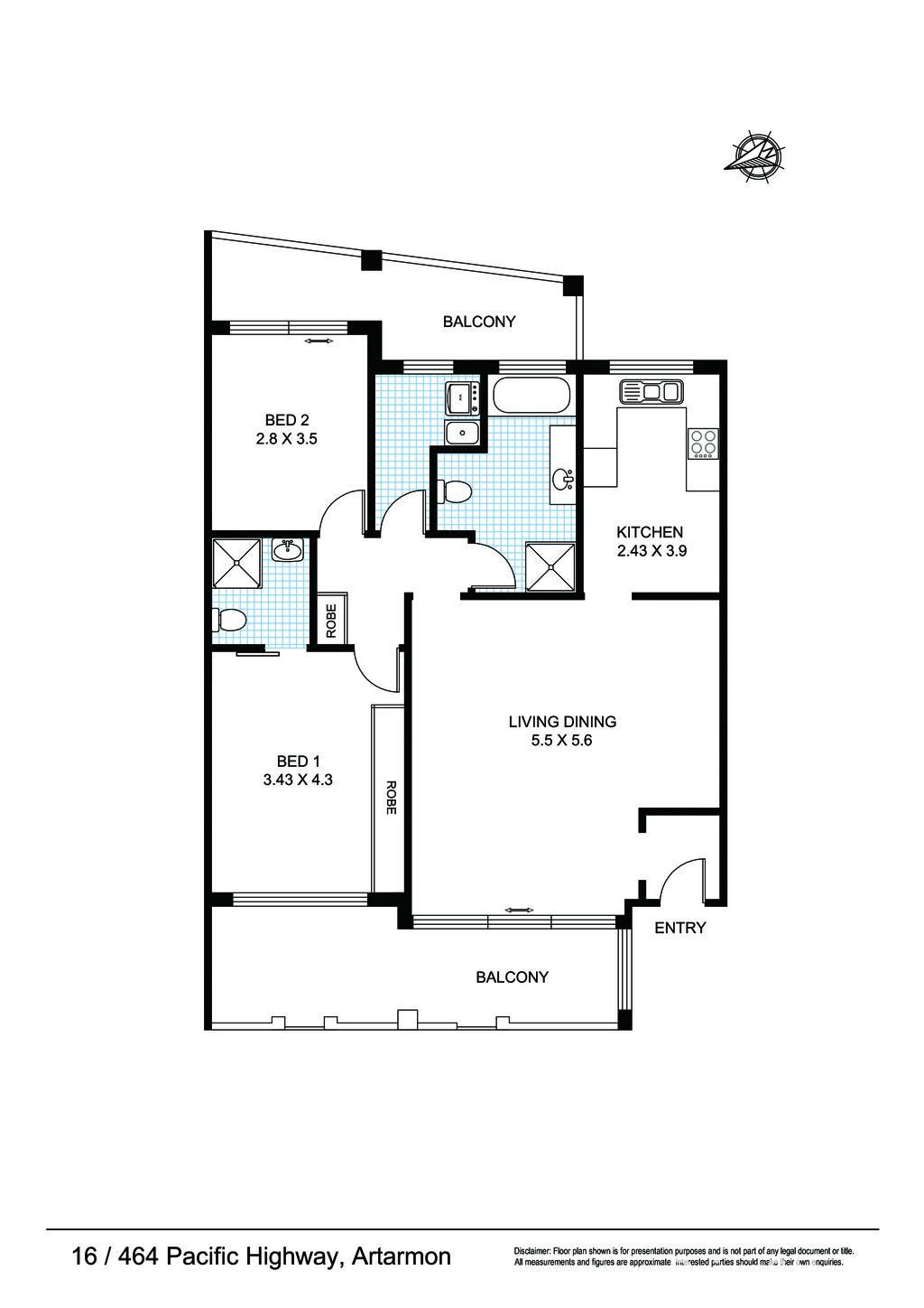 Security apartment in convenient location