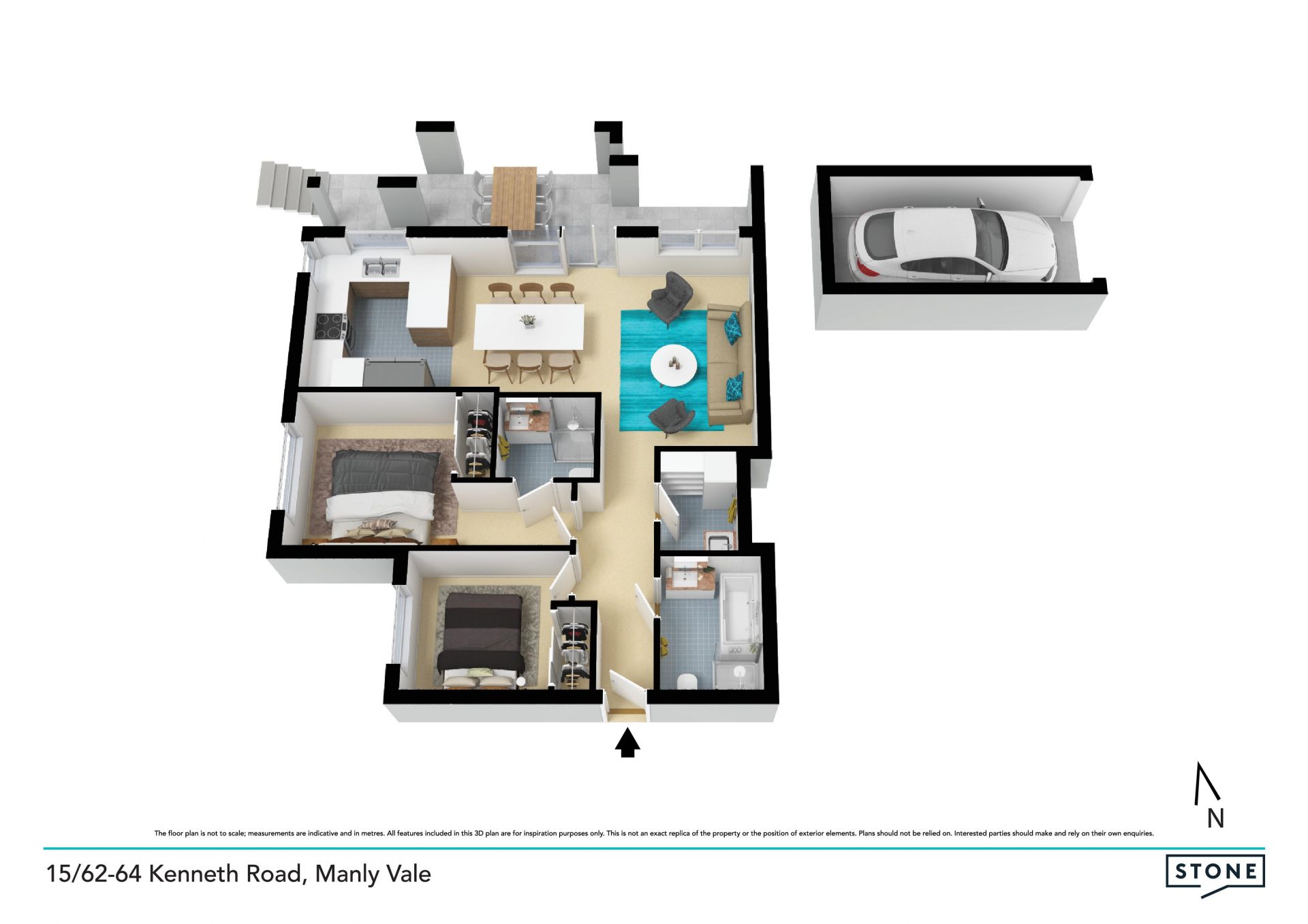 Executive garden apartment in the heart of Manly Vale