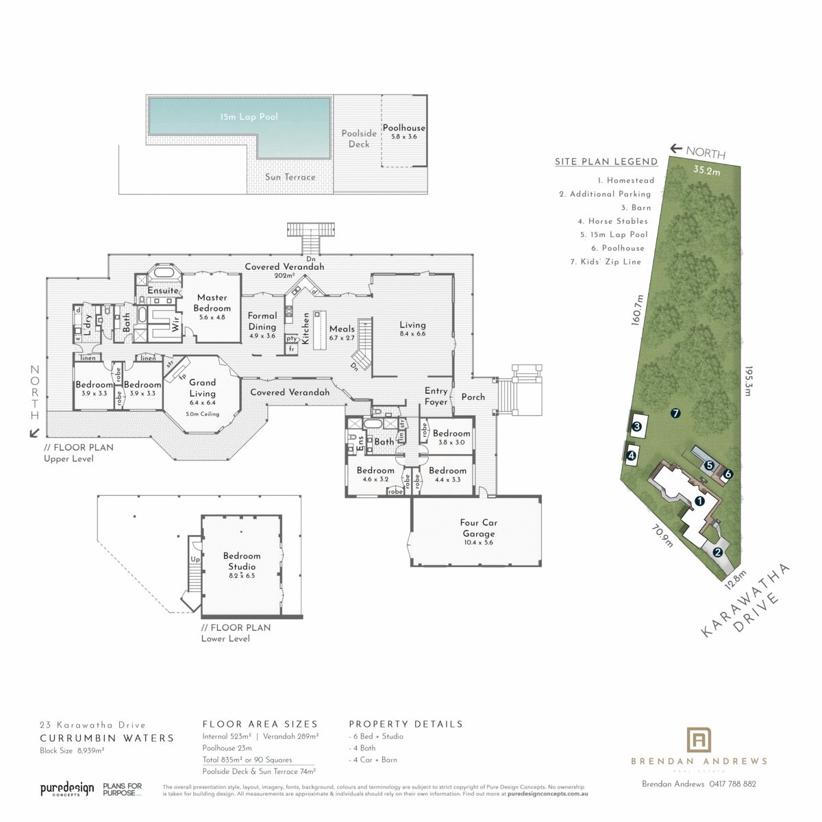 Grand Queenslander - luxury acreage estate within 10 minutes to the beach