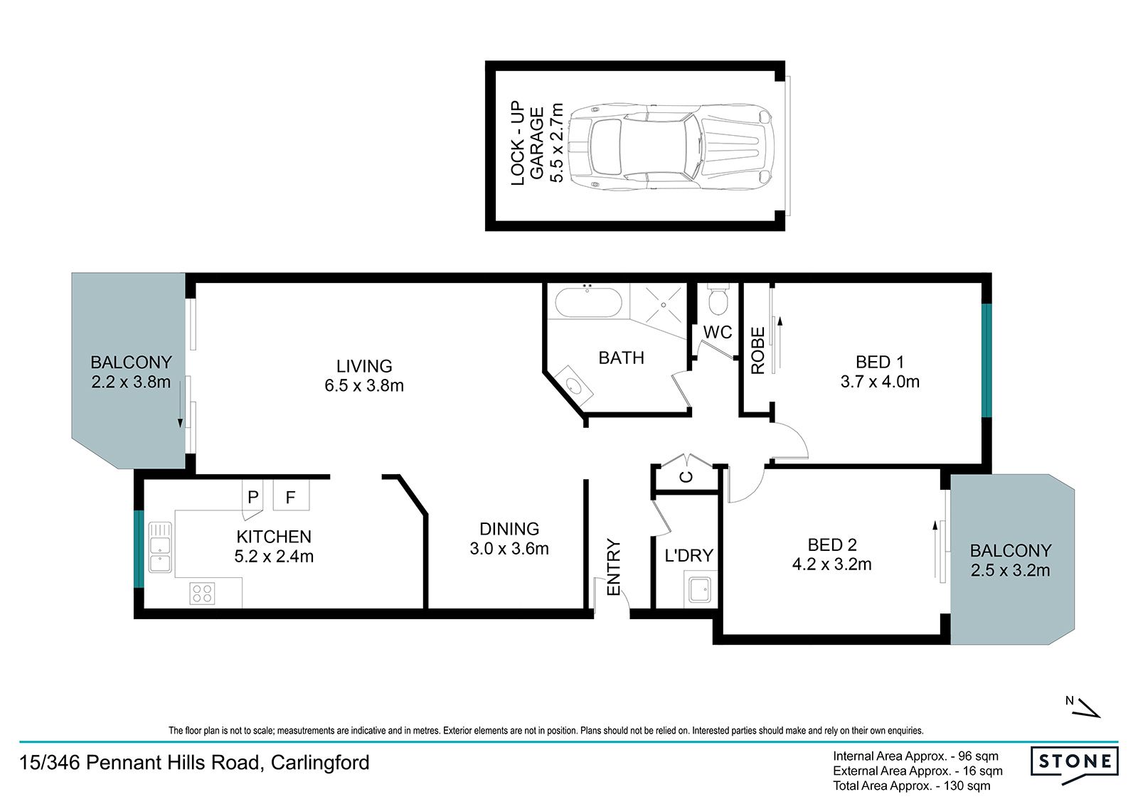 Spacious Full Brick Unit in Central Location