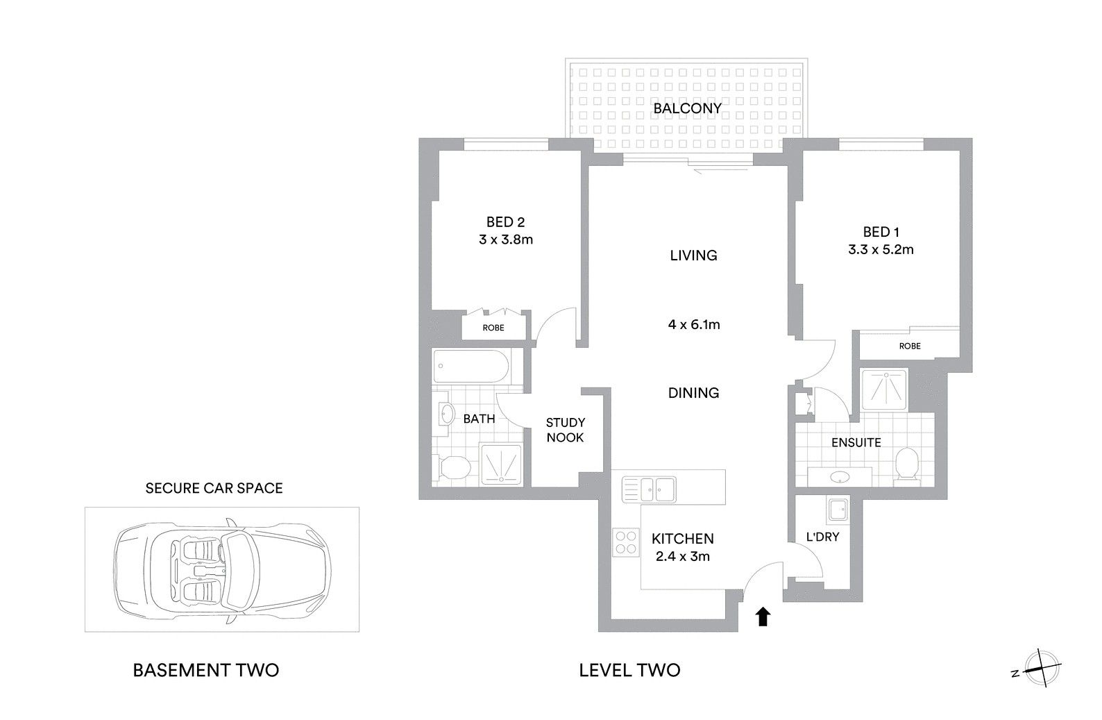 Modern Apartment with Study – Leafy Outlook & Walk-to-Everything Convenience
