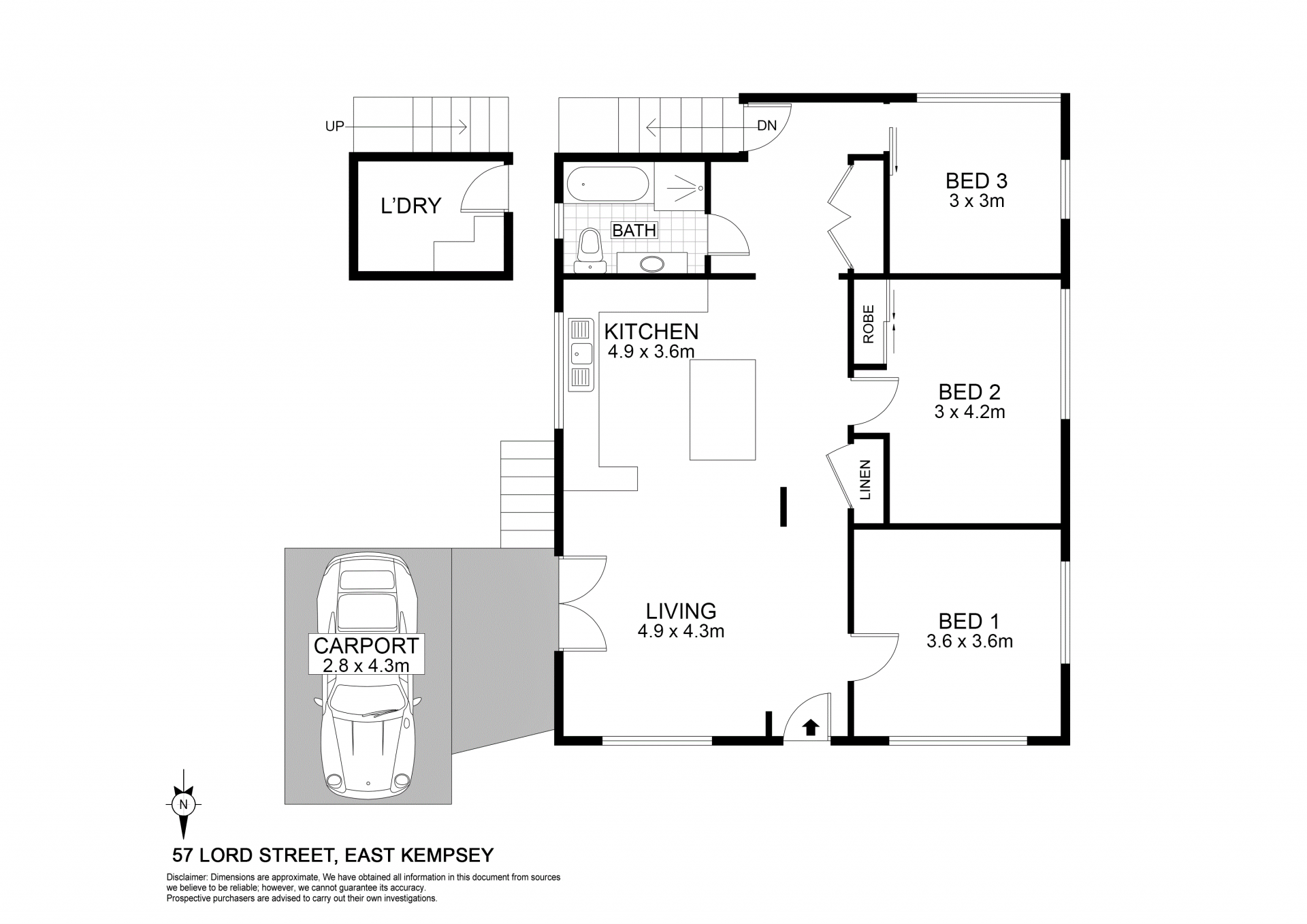 Weatherboard Home with East Kempsey Location