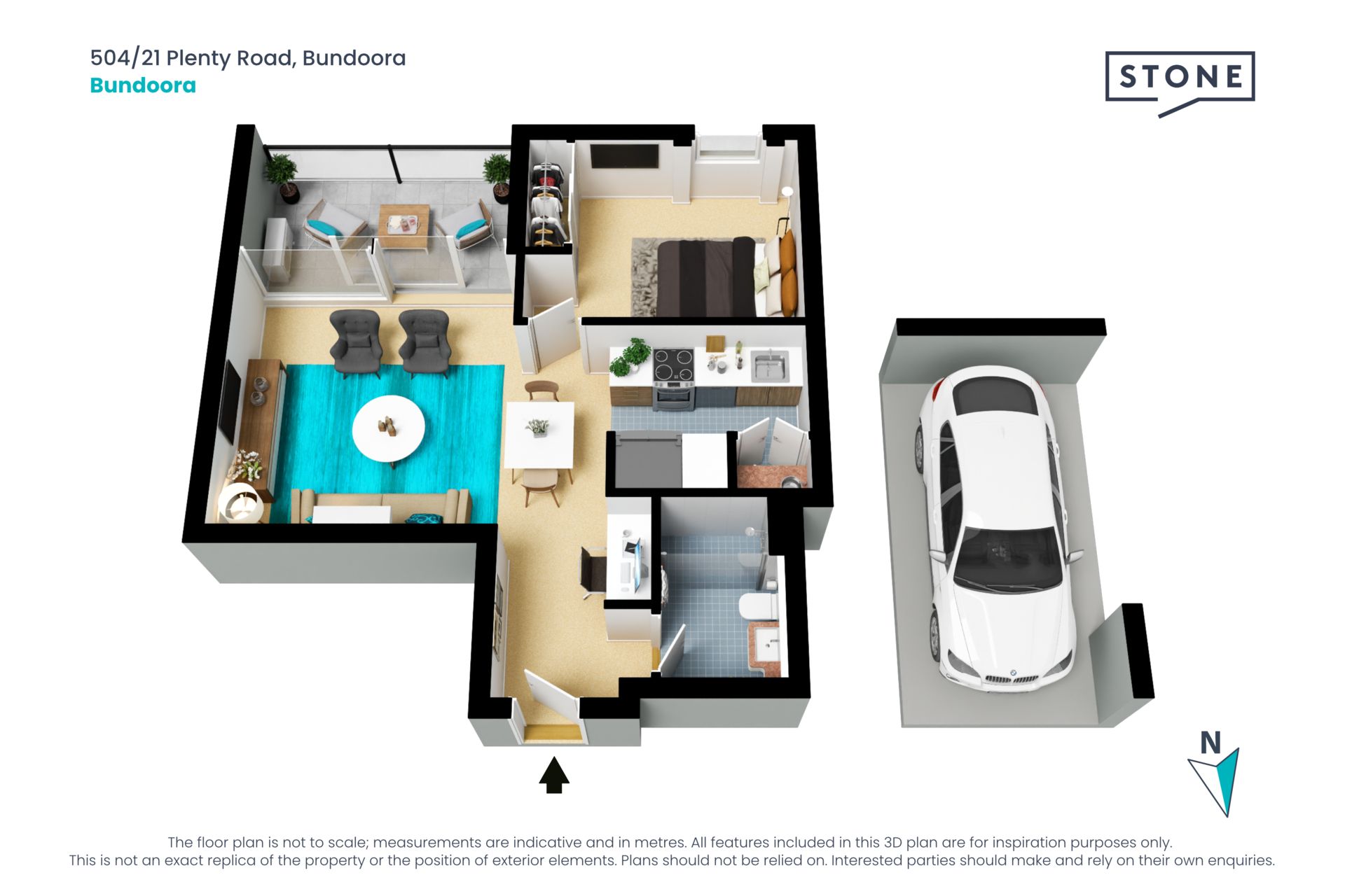 One Bedroom Bundoora Brilliance