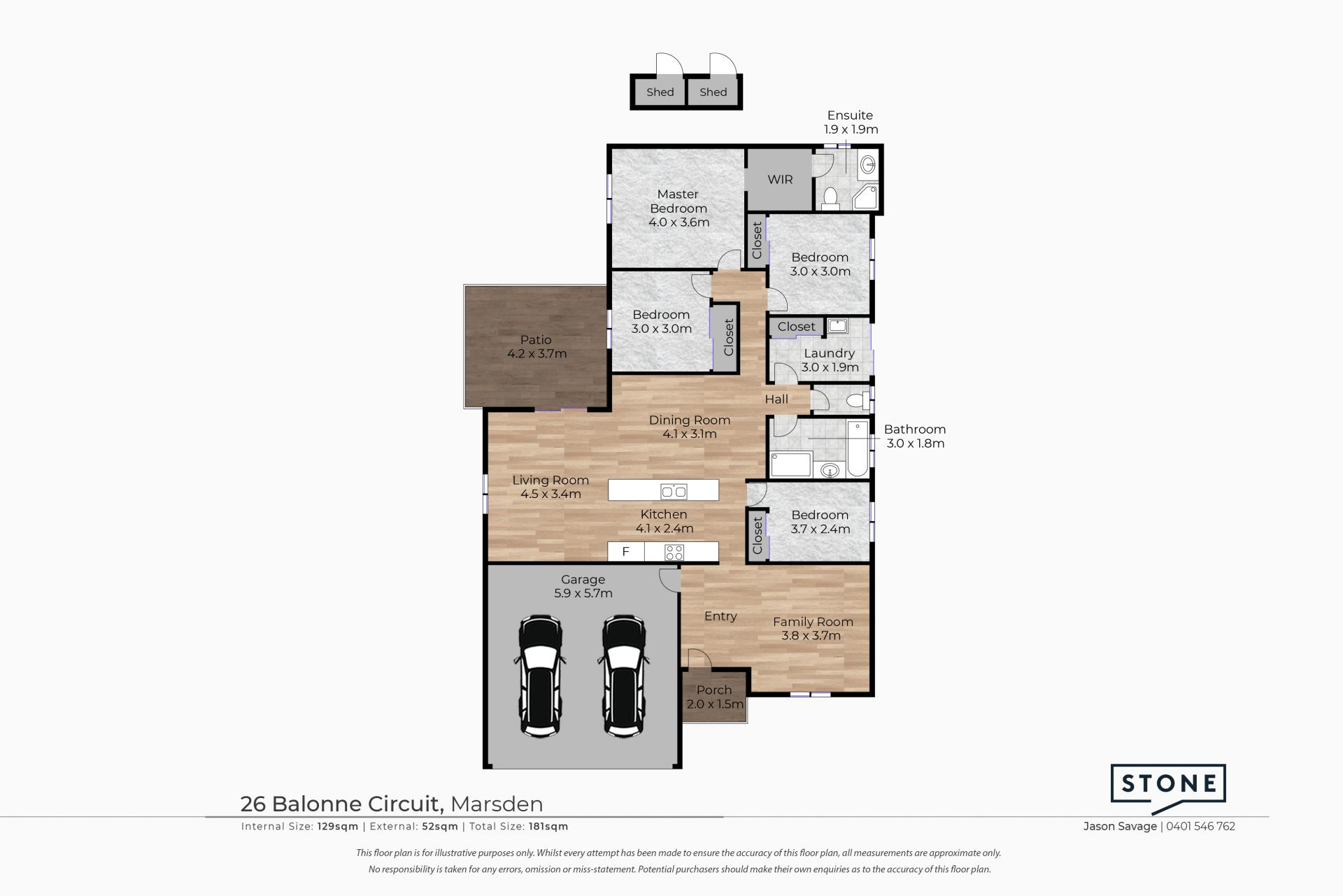 SOLD BY JASON SAVAGE & EVA POINT
