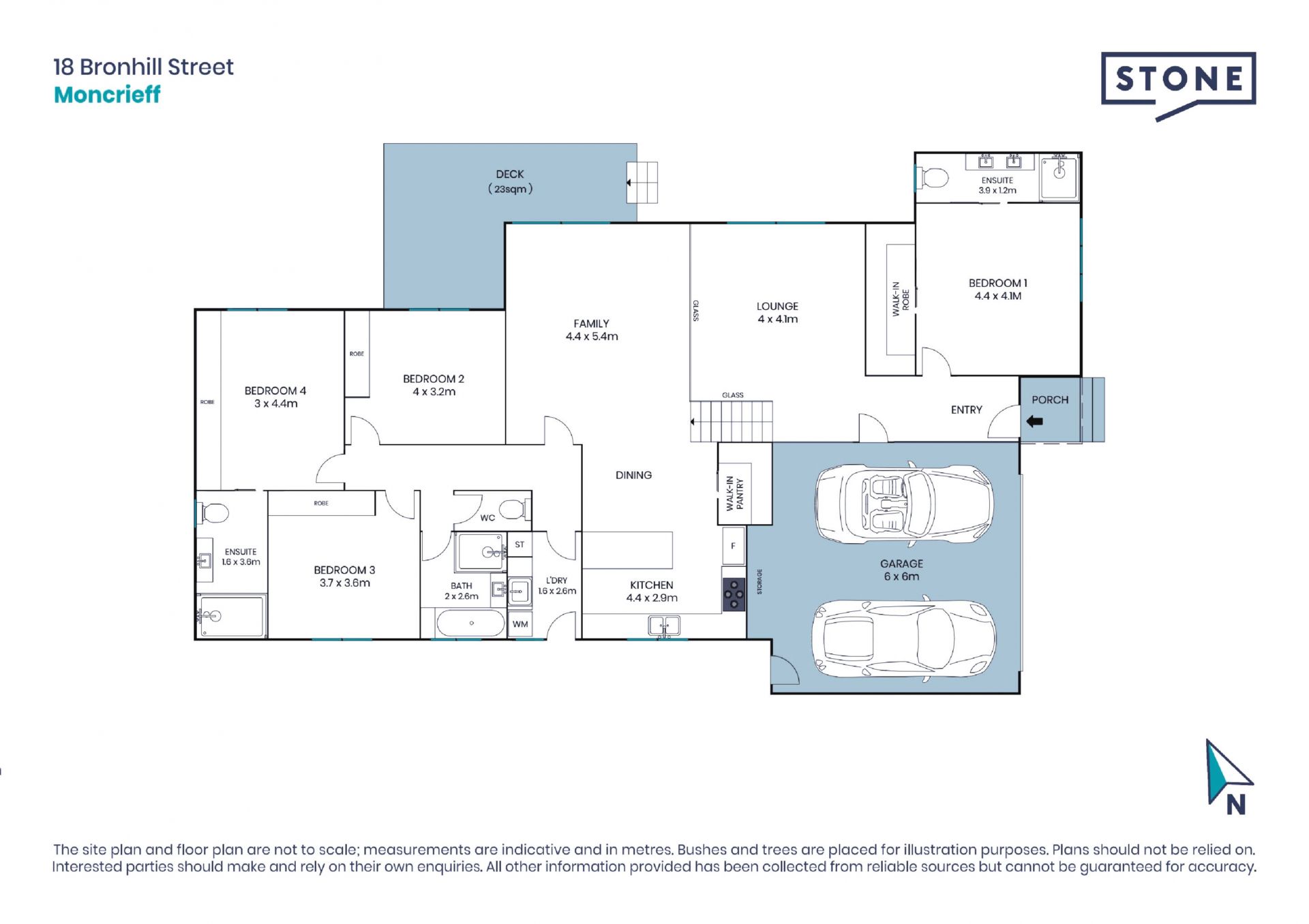 Sunny and spacious living in Moncrieff