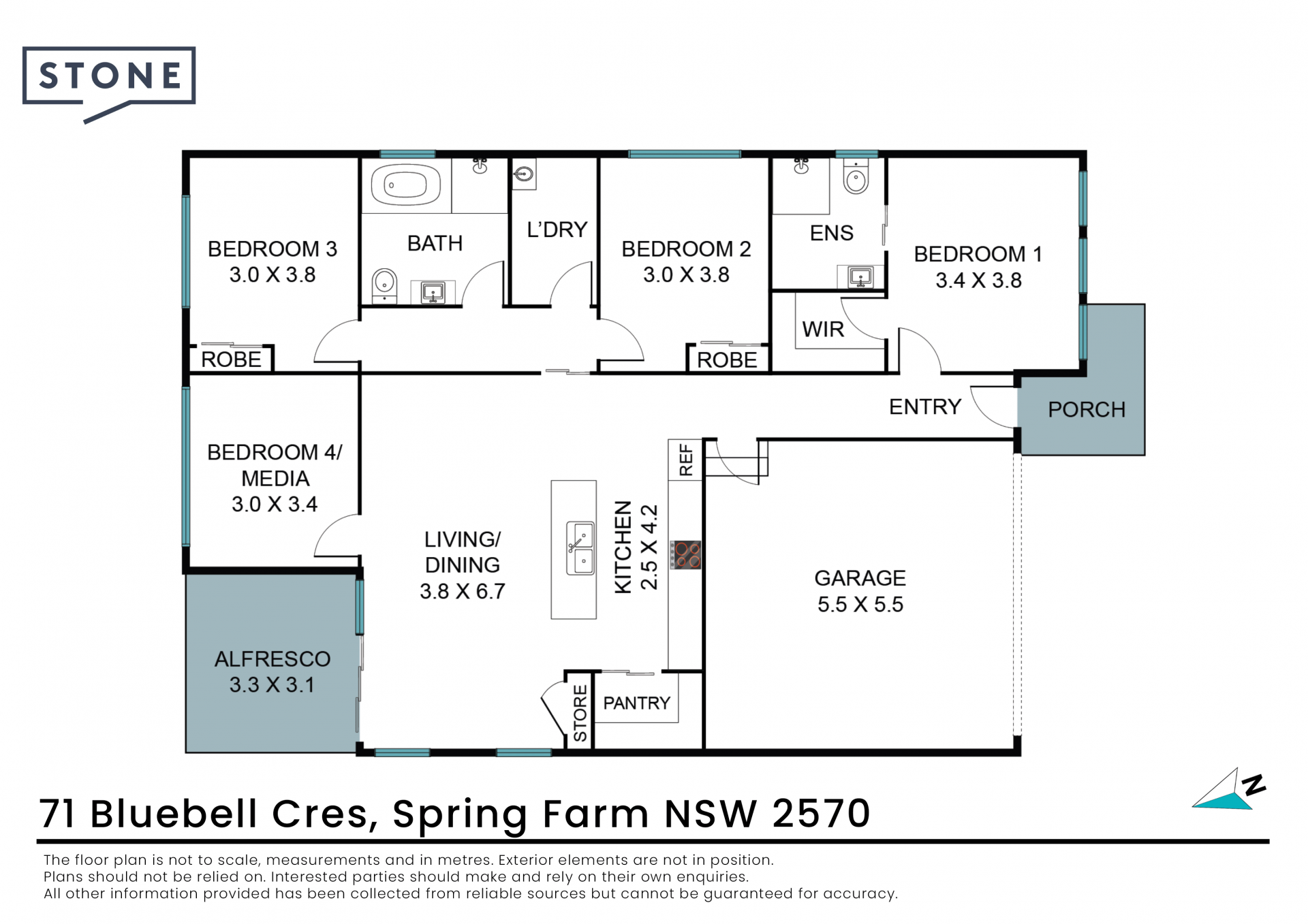 Modern three bedroom gem in Spring Farm