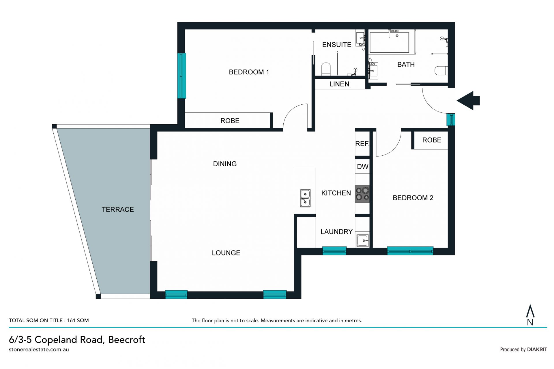 Oversized two bedroom apartment designed by Paul Meyer