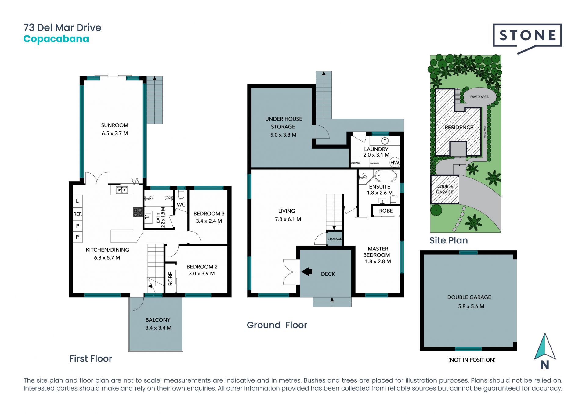 Charming entertainer - 10 min flat walk to beach