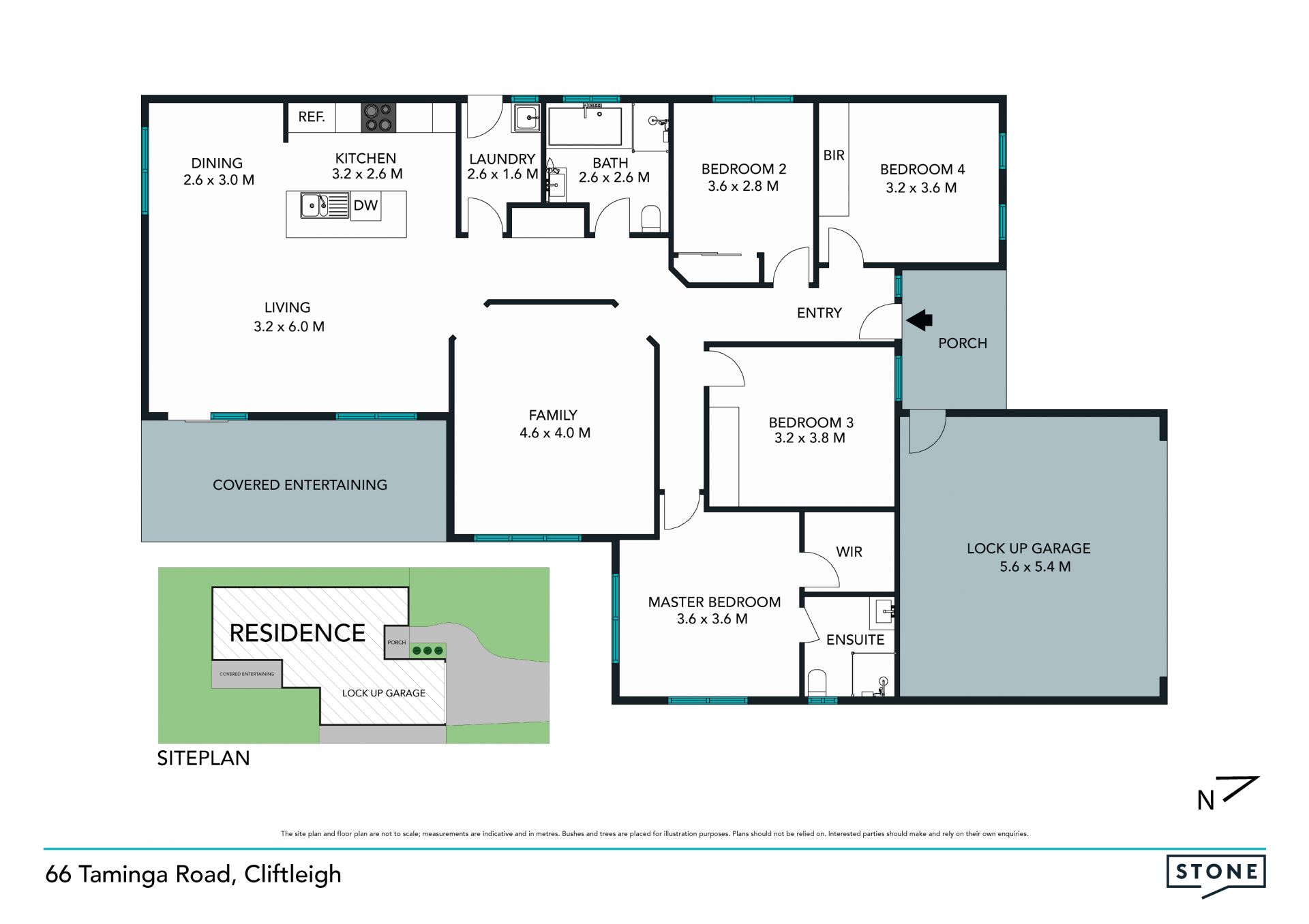 Contemporary comfort abounds