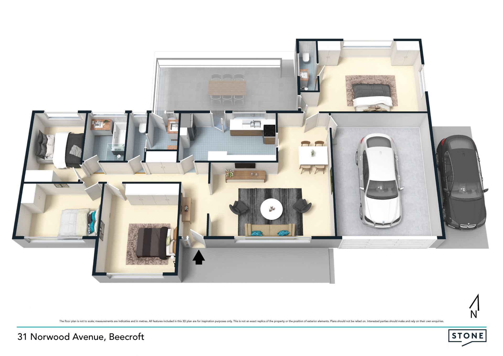 Tightly held family home on 739.8sqm with 30m frontage