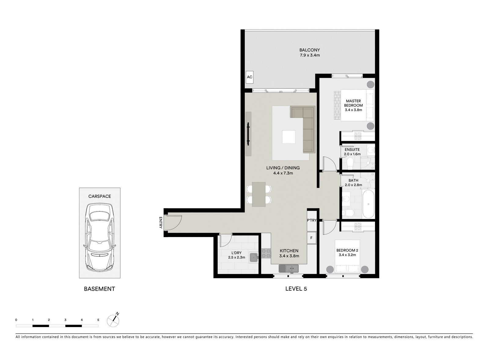 Well presented apartment